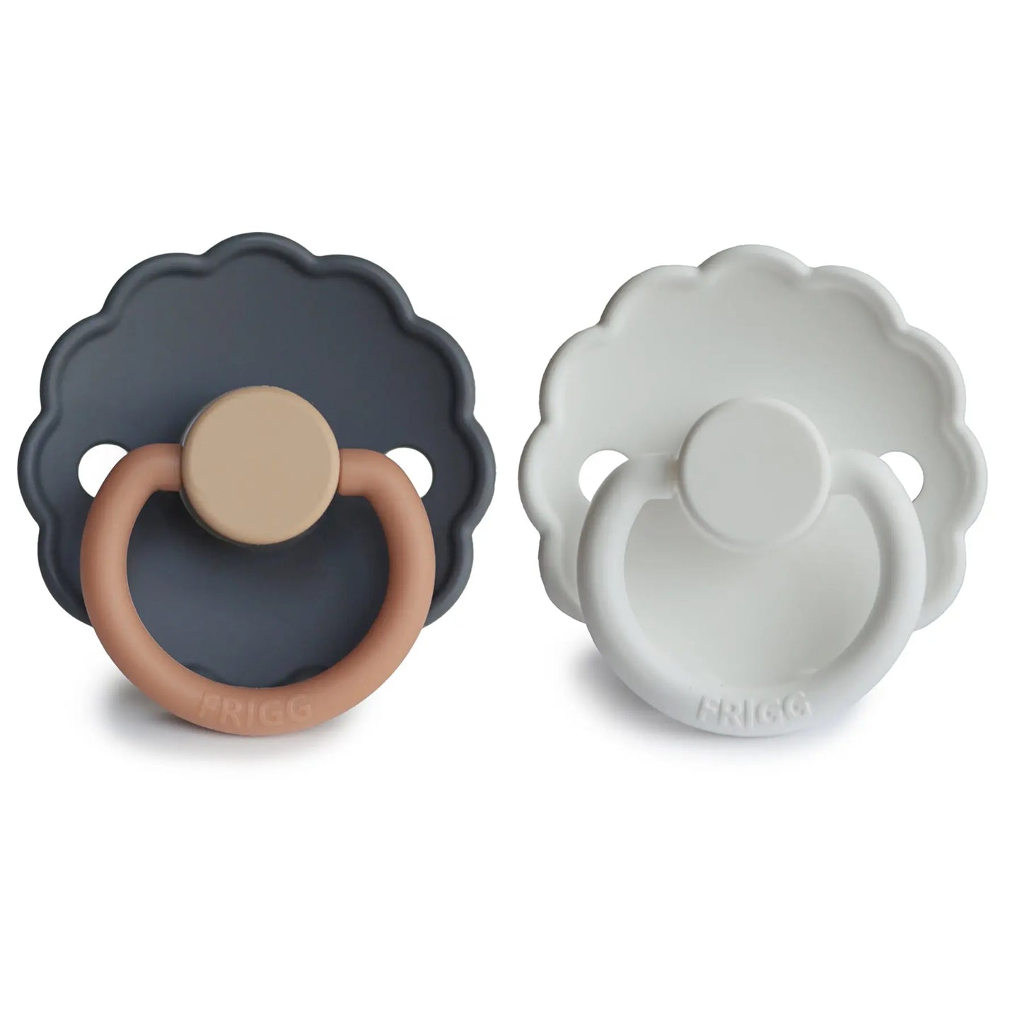 Frigg Daisy Silicone Pacifier 2 Pack with SilkySoft Nipple Mushie Everetts Place: Online Boutique