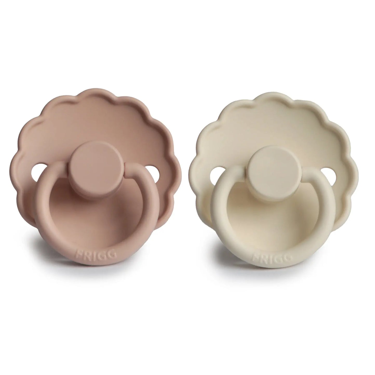 Frigg Daisy Silicone Pacifier 2 Pack with SilkySoft Nipple Mushie Everetts Place: Online Boutique