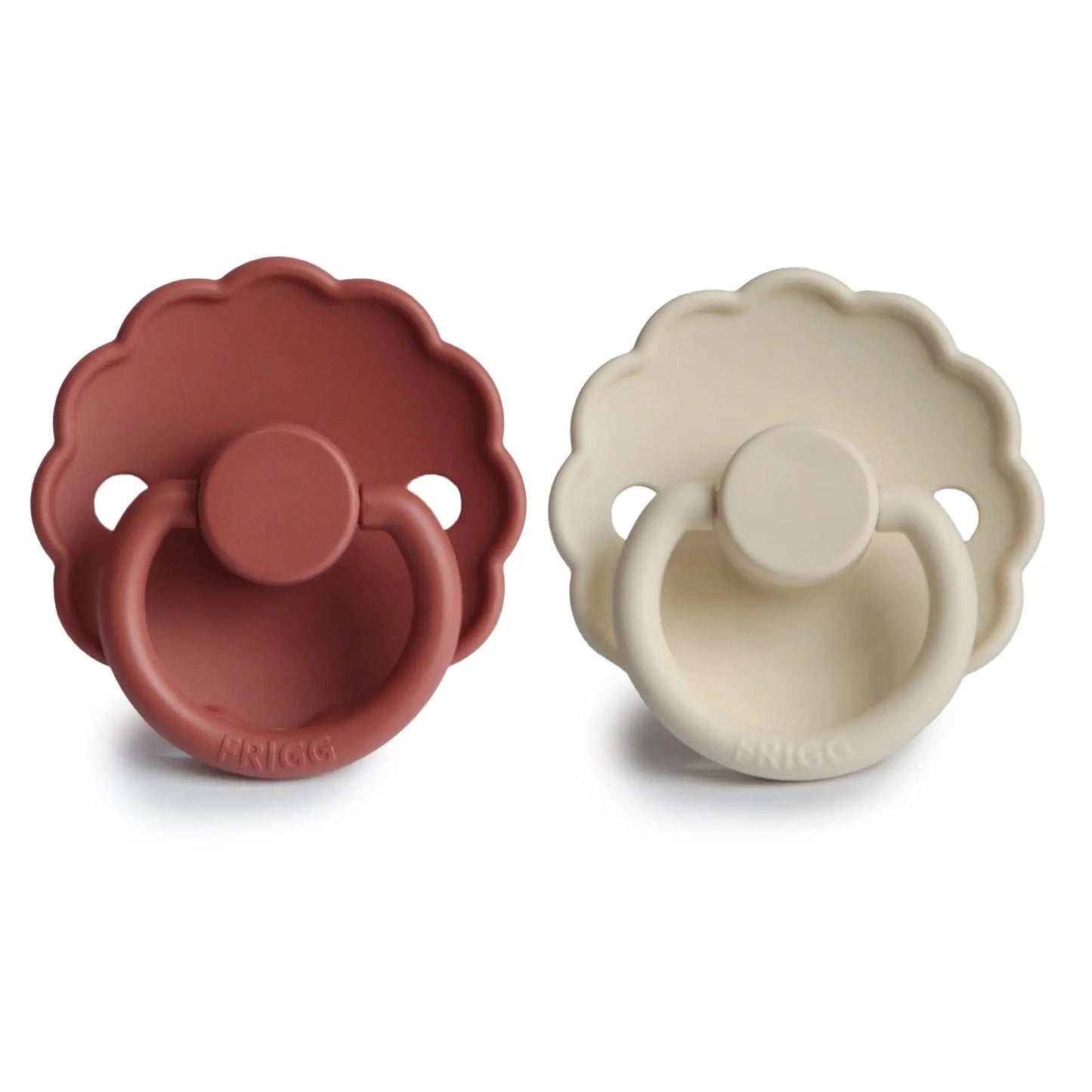 Frigg Daisy Silicone Pacifier 2 Pack with SilkySoft Nipple Mushie Everetts Place: Online Boutique