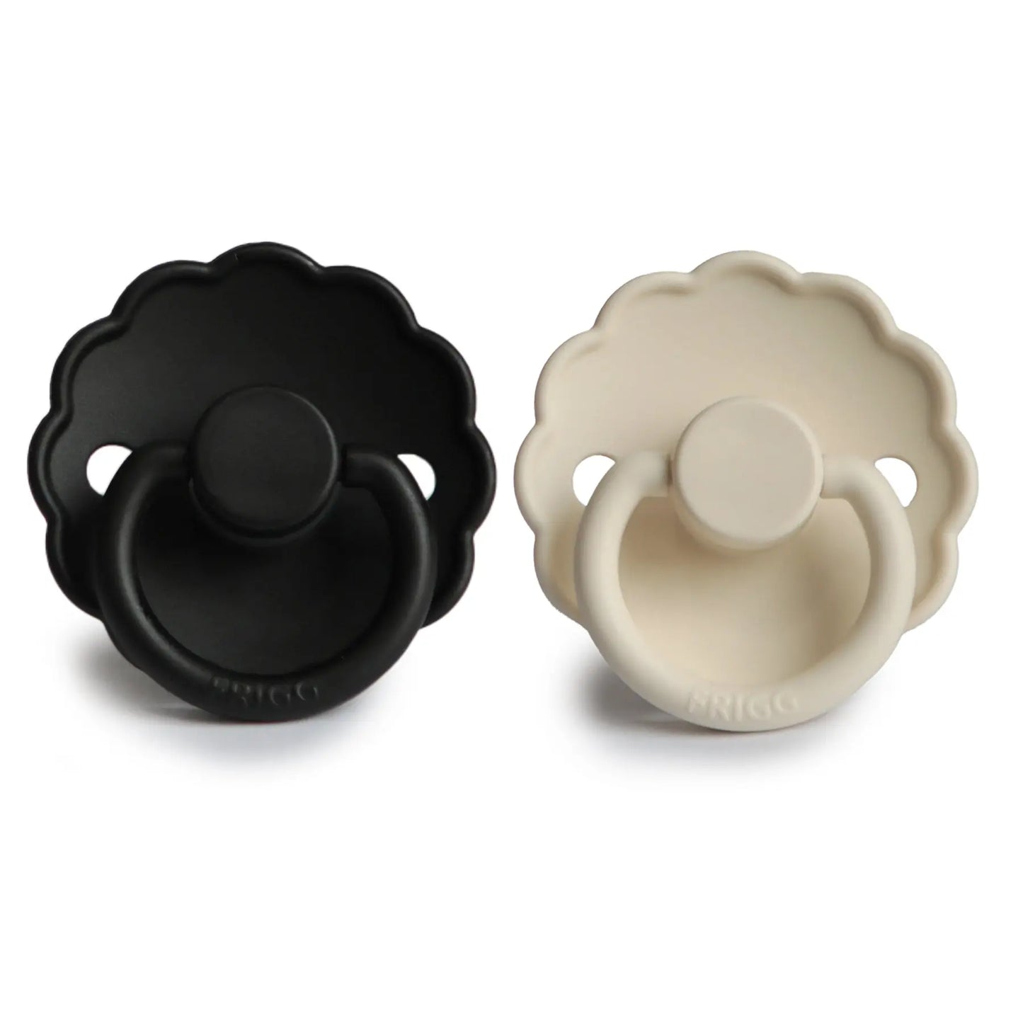 Frigg Daisy Silicone Pacifier 2 Pack with SilkySoft Nipple Mushie Everetts Place: Online Boutique