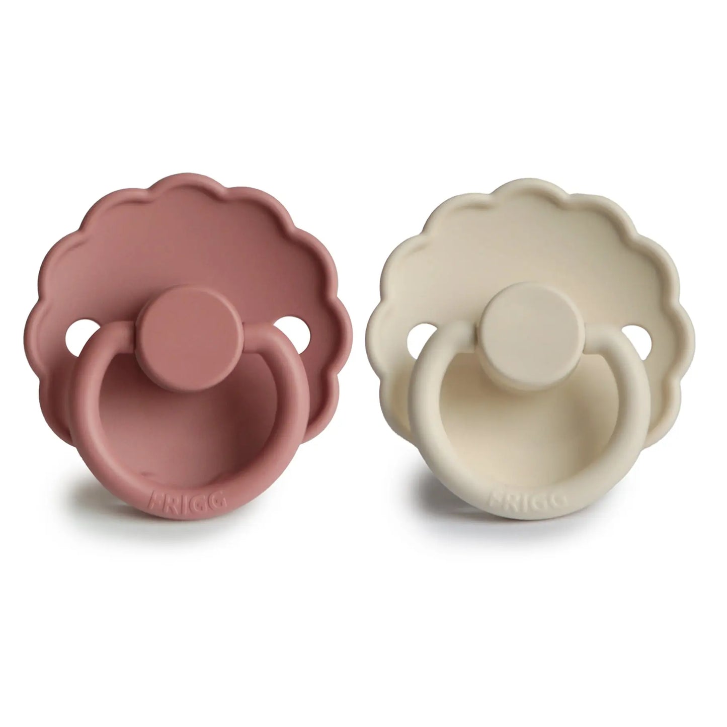 Frigg Daisy Silicone Pacifier 2 Pack with SilkySoft Nipple Mushie Everetts Place: Online Boutique