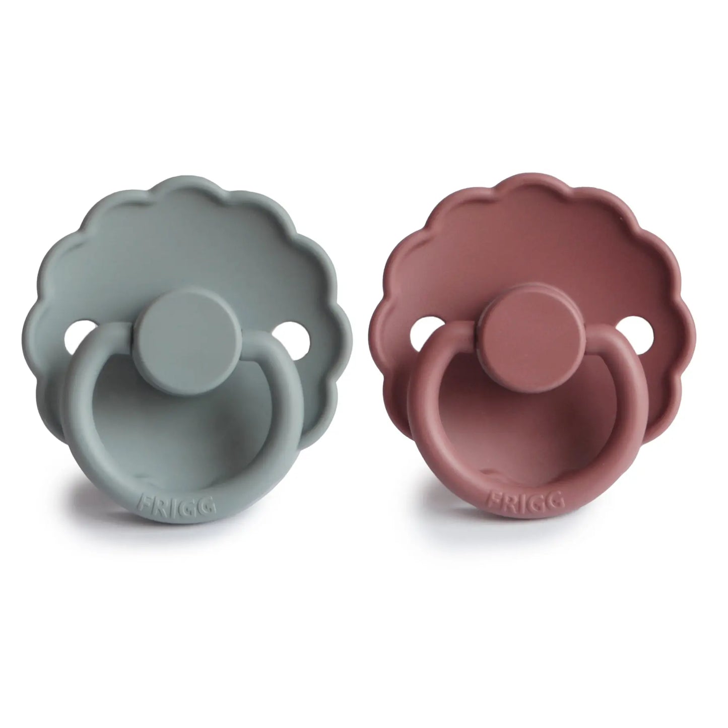 Frigg Daisy Silicone Pacifier 2 Pack with SilkySoft Nipple Mushie Everetts Place: Online Boutique