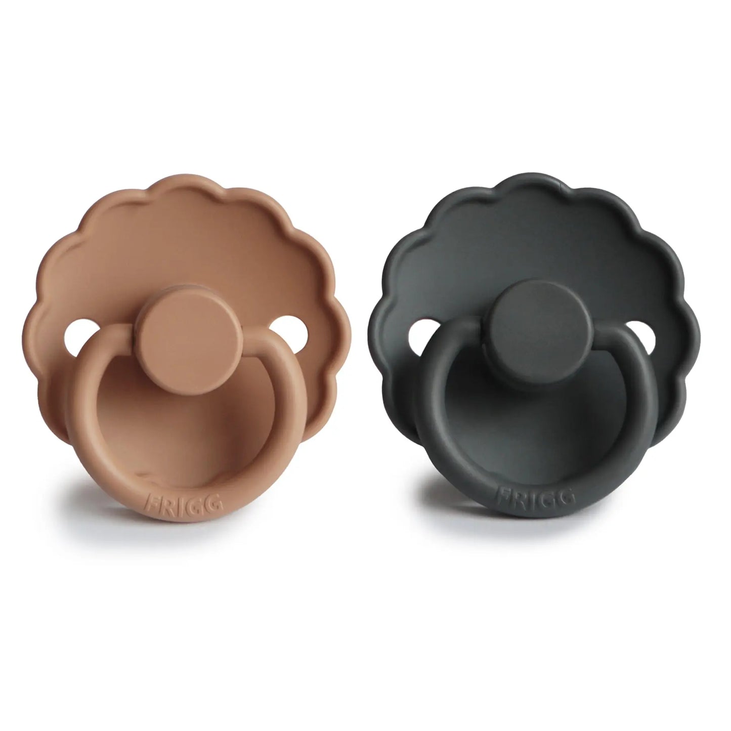 Frigg Daisy Silicone Pacifier 2 Pack with SilkySoft Nipple Mushie Everetts Place: Online Boutique
