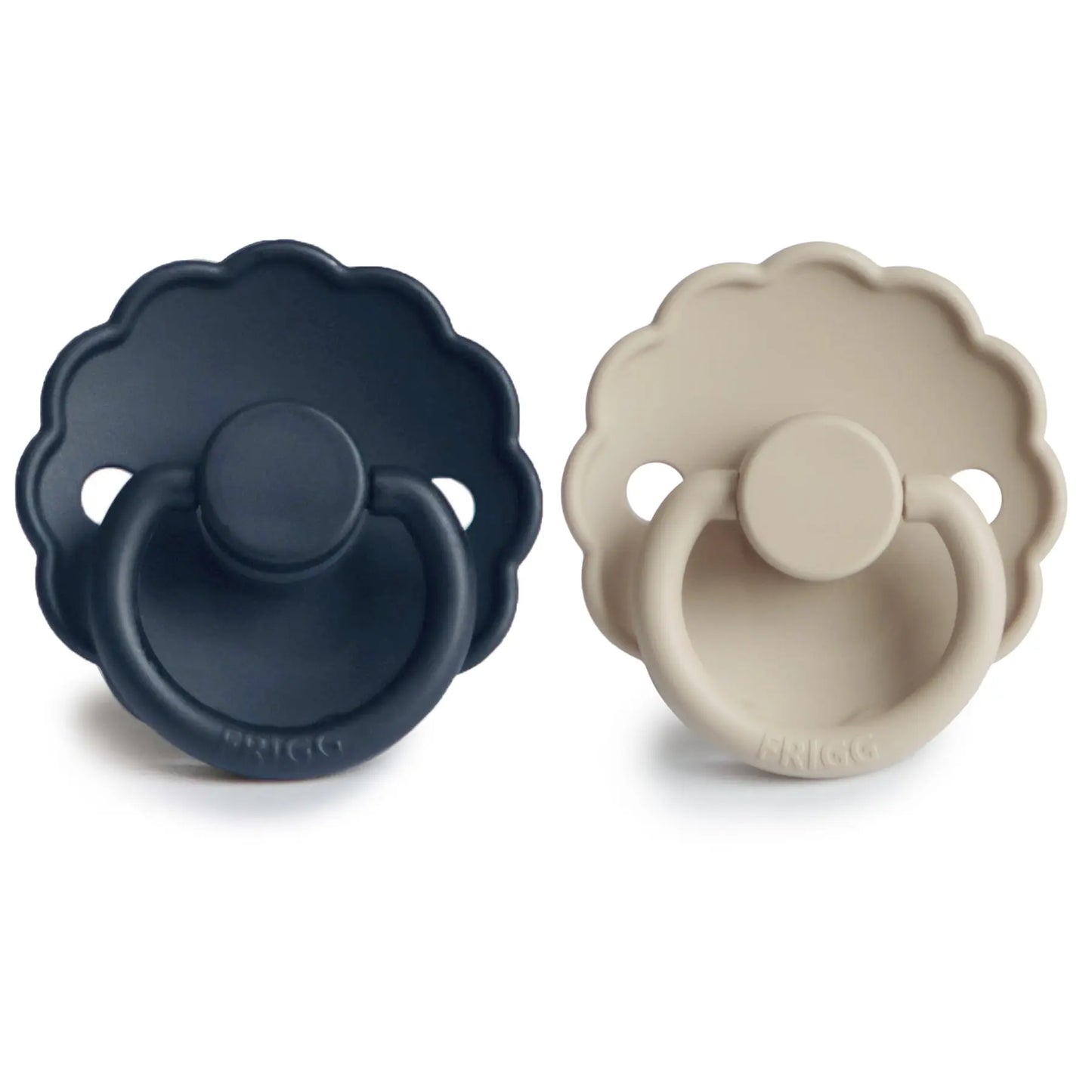 Frigg Daisy Silicone Pacifier 2 Pack with SilkySoft Nipple Mushie Everetts Place: Online Boutique