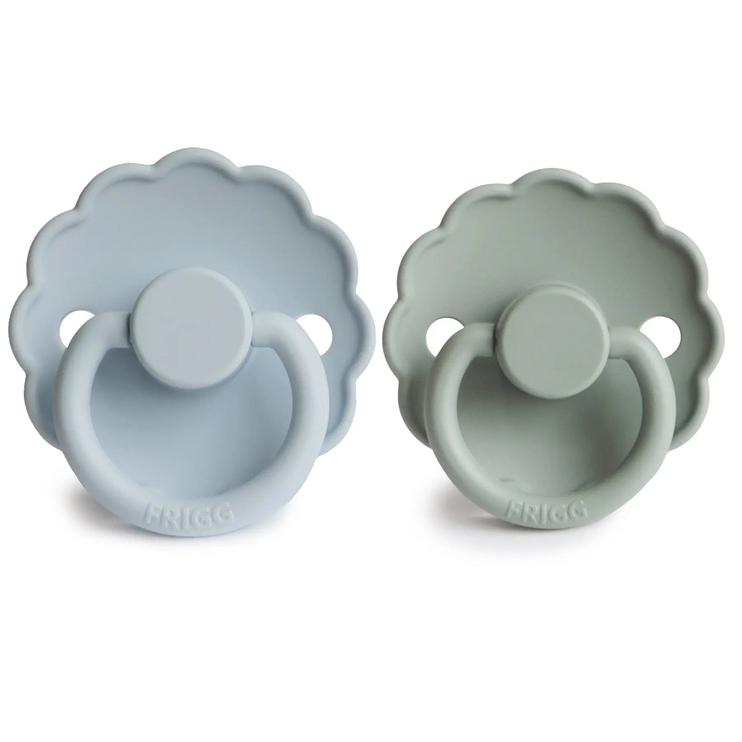 Frigg Daisy Silicone Pacifier 2 Pack with SilkySoft Nipple Mushie Everetts Place: Online Boutique