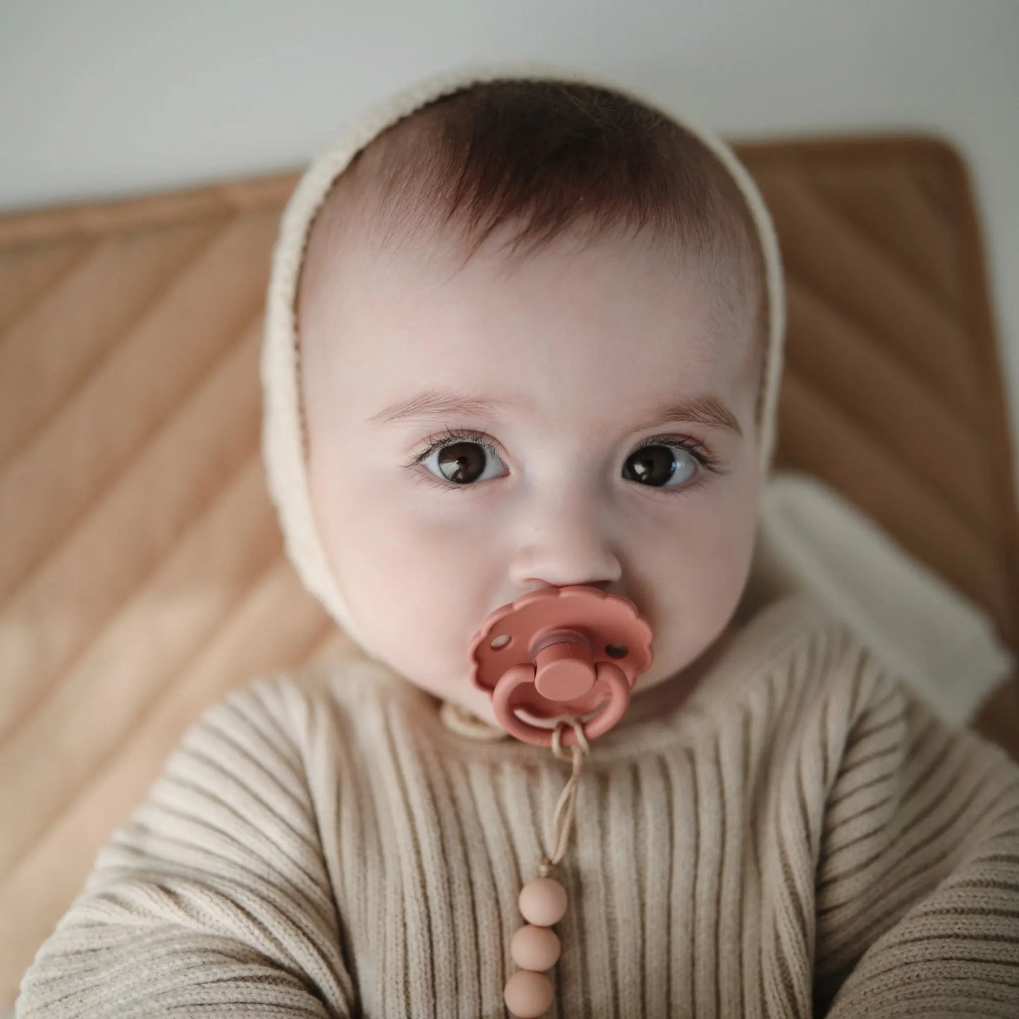 Frigg Daisy Silicone Pacifier 2 Pack with SilkySoft Nipple Mushie Everetts Place: Online Boutique