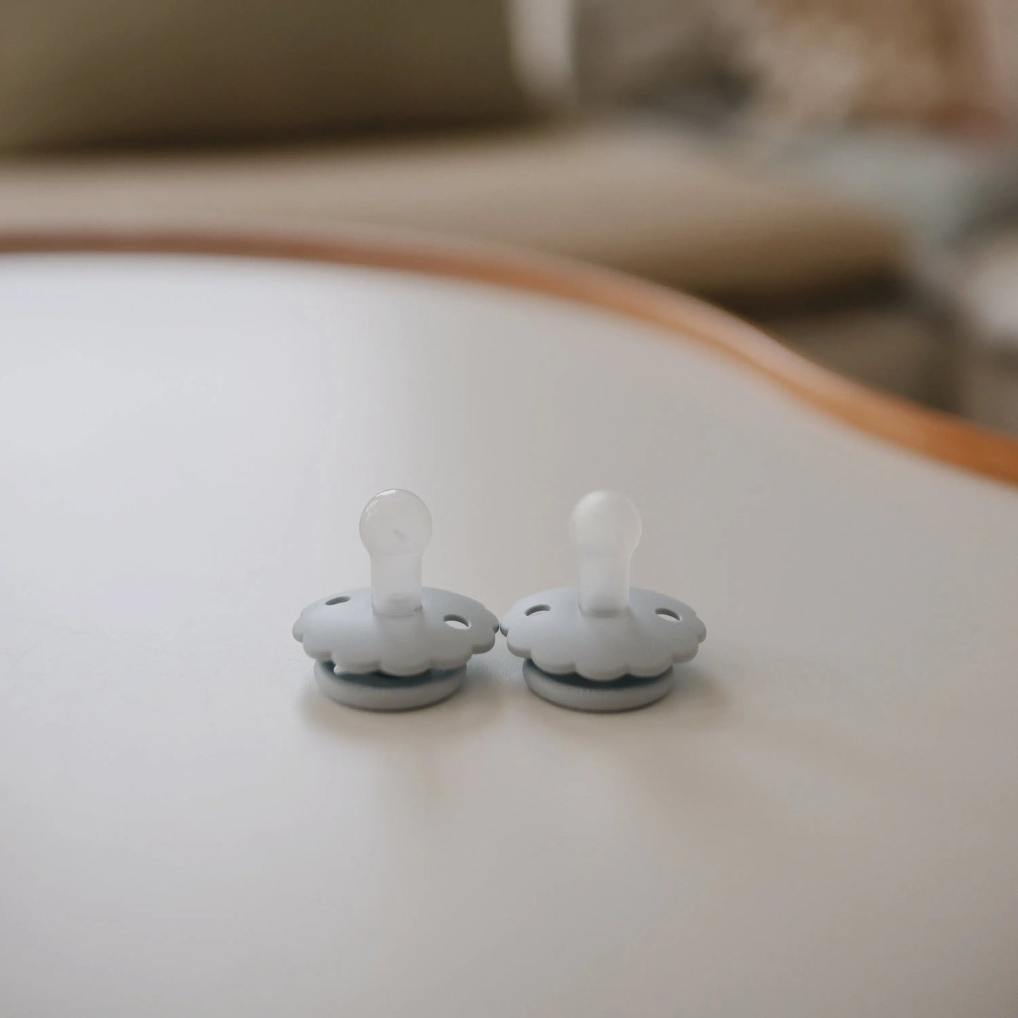Frigg Daisy Silicone Pacifier 2 Pack with SilkySoft Nipple Mushie Everetts Place: Online Boutique