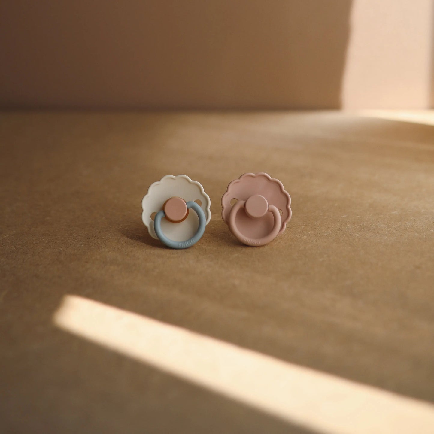 Frigg Daisy Silicone Pacifier 2 Pack with SilkySoft Nipple Mushie Everetts Place: Online Boutique