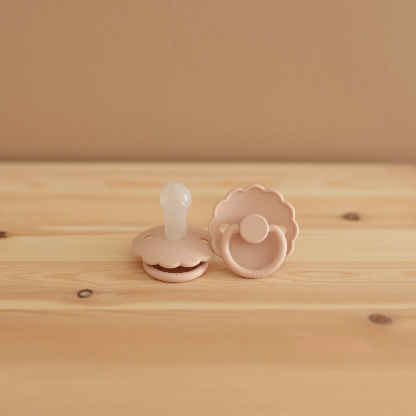 Frigg Daisy Silicone Pacifier 2 Pack with SilkySoft Nipple Mushie Everetts Place: Online Boutique