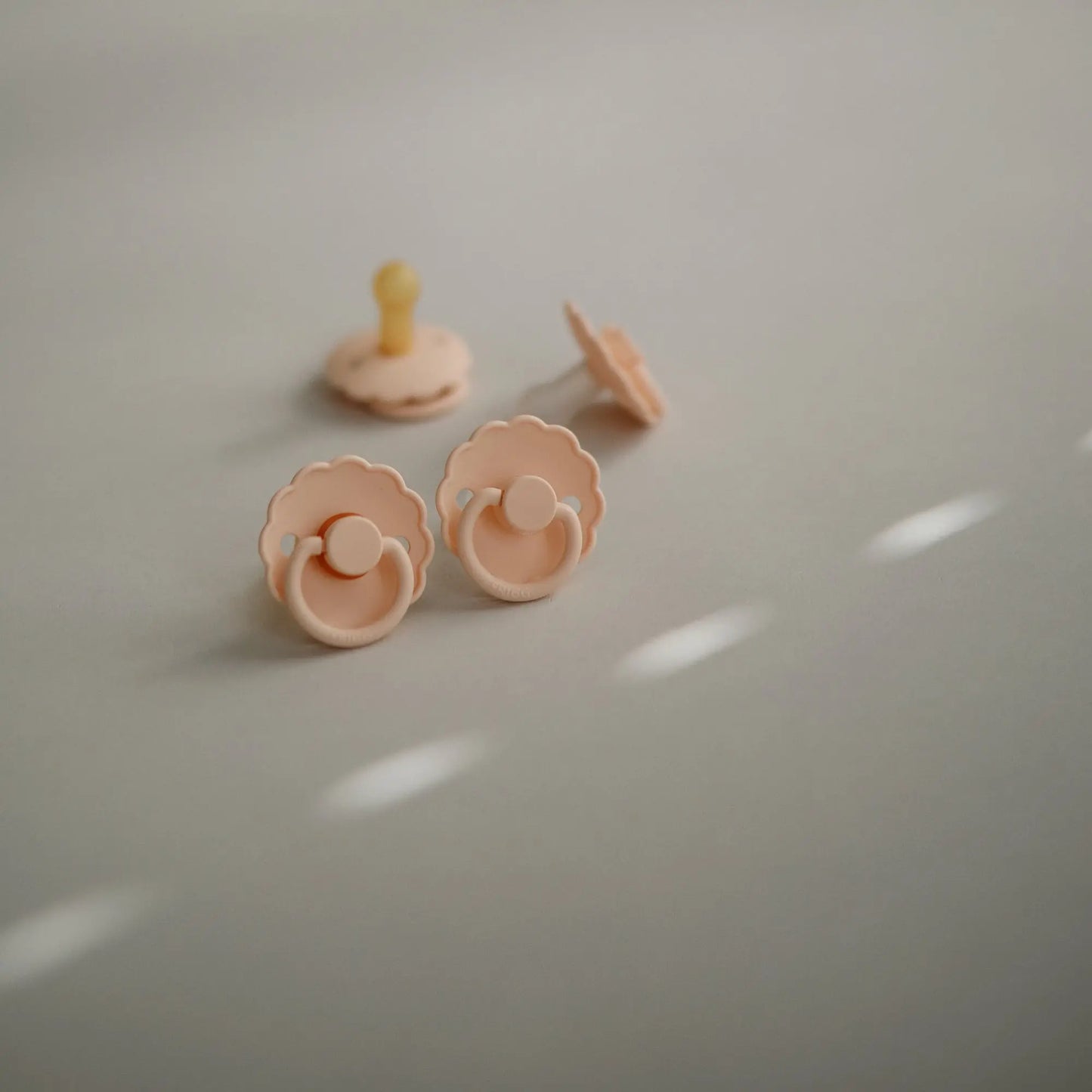 Frigg Daisy Silicone Pacifier 2 Pack with SilkySoft Nipple Mushie Everetts Place: Online Boutique