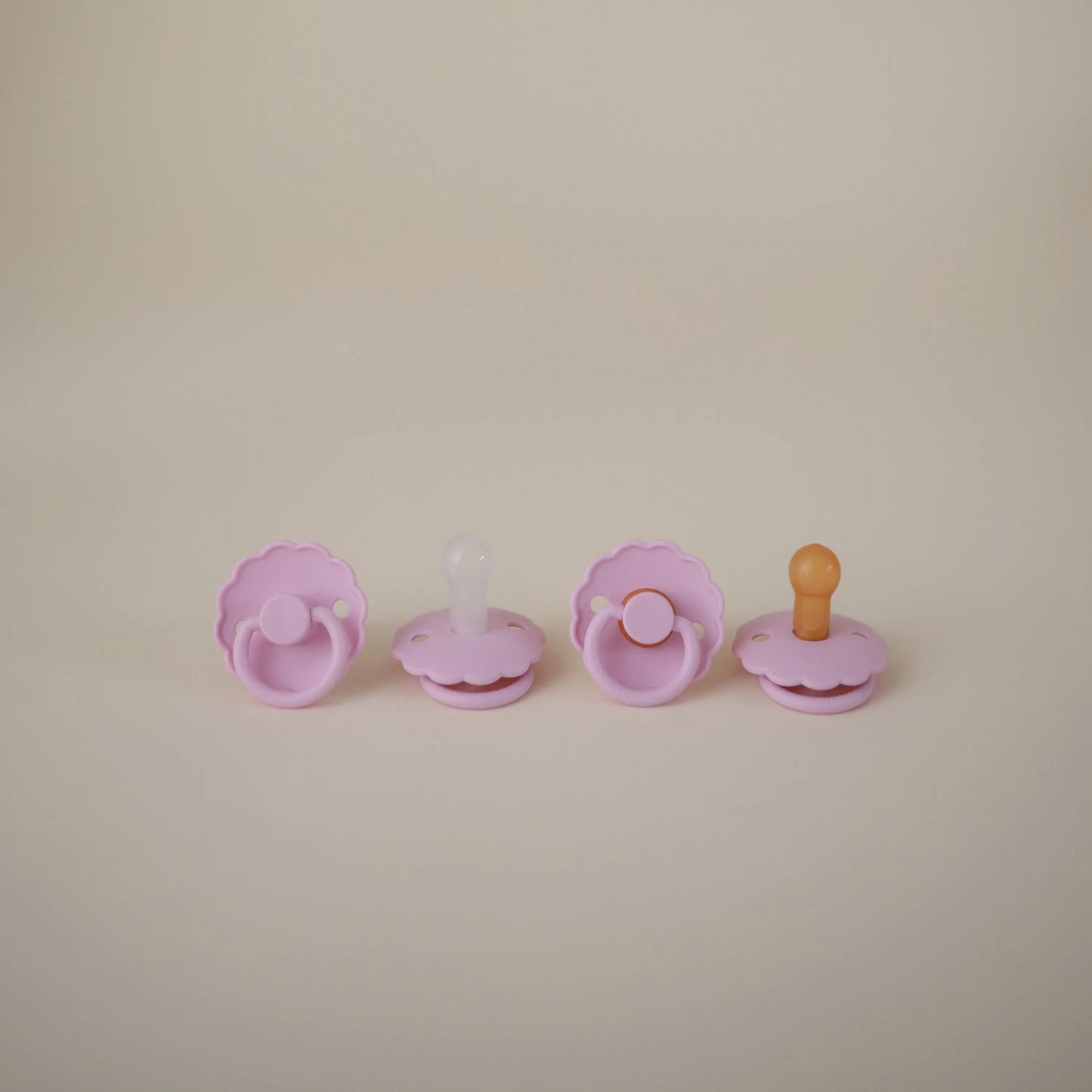 Frigg Daisy Silicone Pacifier 2 Pack with SilkySoft Nipple Mushie Everetts Place: Online Boutique