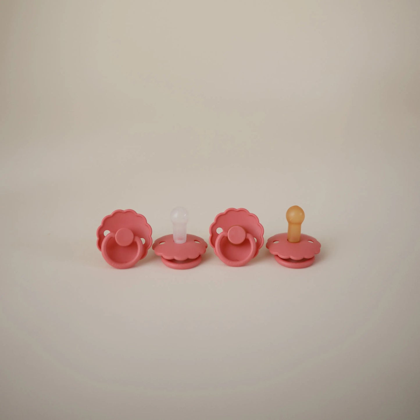Frigg Daisy Silicone Pacifier 2 Pack with SilkySoft Nipple Mushie Everetts Place: Online Boutique