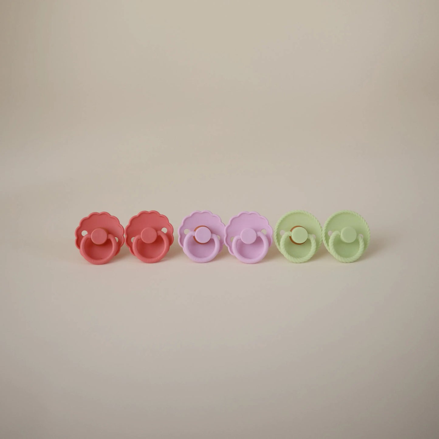 Frigg Daisy Silicone Pacifier 2 Pack with SilkySoft Nipple Mushie Everetts Place: Online Boutique