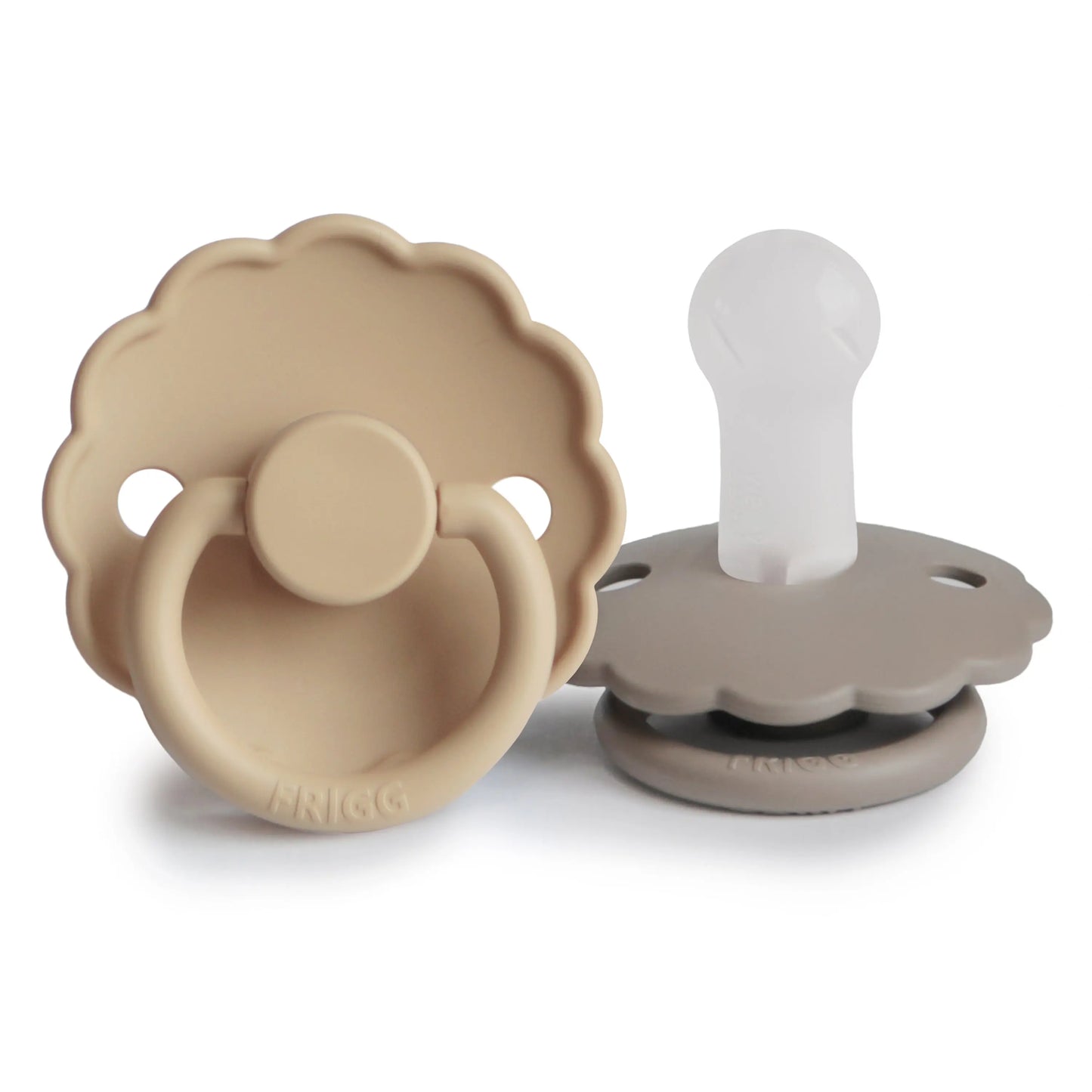 Frigg Daisy Silicone Pacifier 2 Pack with SilkySoft Nipple Mushie Everetts Place: Online Boutique 14.99