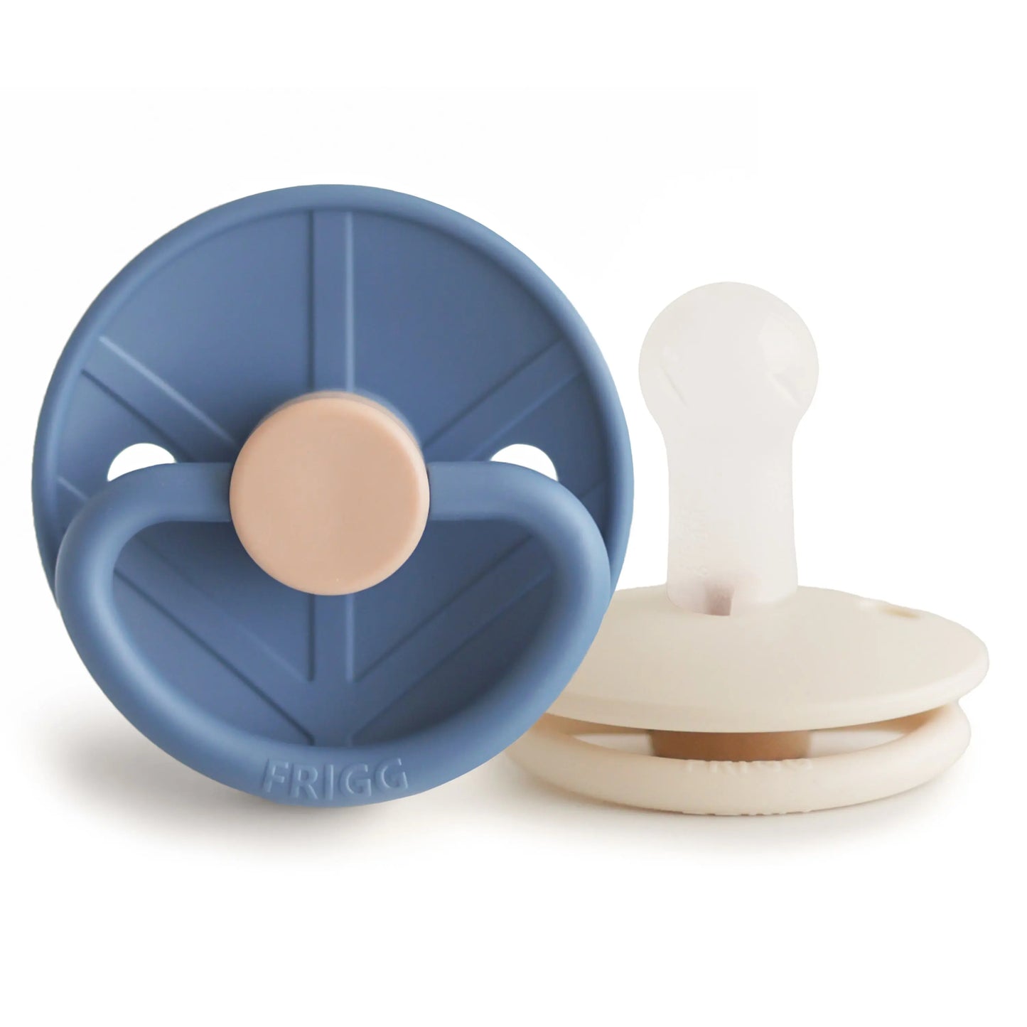 Frigg Little Viking Silicone Pacifiers 2-Pack with SilkySoft Nipple Mushie Everetts Place: Online Boutique