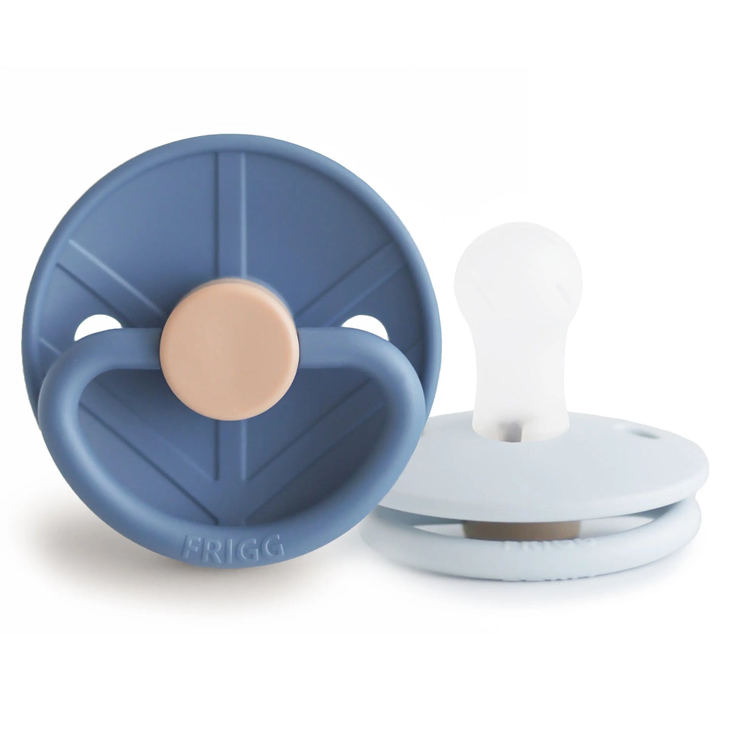 Frigg Little Viking Silicone Pacifiers 2-Pack with SilkySoft Nipple Mushie Everetts Place: Online Boutique