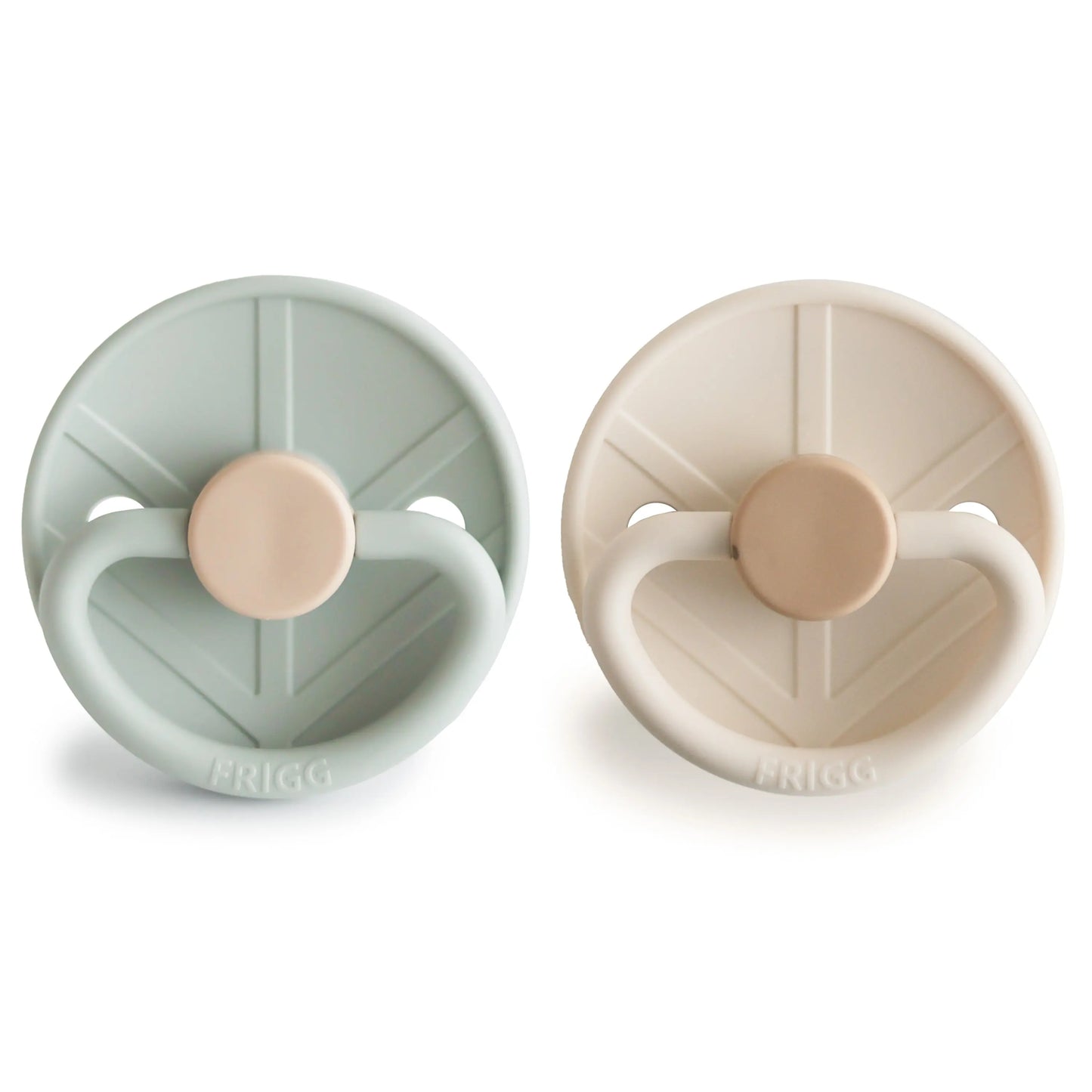 Frigg Little Viking Silicone Pacifiers 2-Pack with SilkySoft Nipple Mushie Everetts Place: Online Boutique