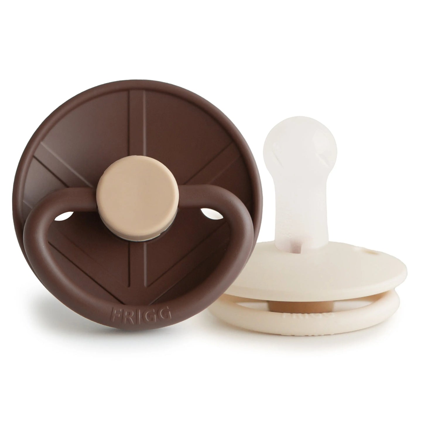 Frigg Little Viking Silicone Pacifiers 2-Pack with SilkySoft Nipple Mushie Everetts Place: Online Boutique 14.99