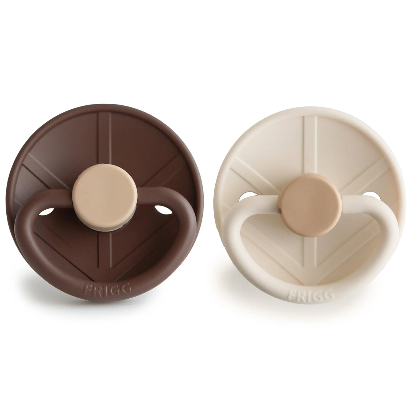 Frigg Little Viking Silicone Pacifiers 2-Pack with SilkySoft Nipple Mushie Everetts Place: Online Boutique