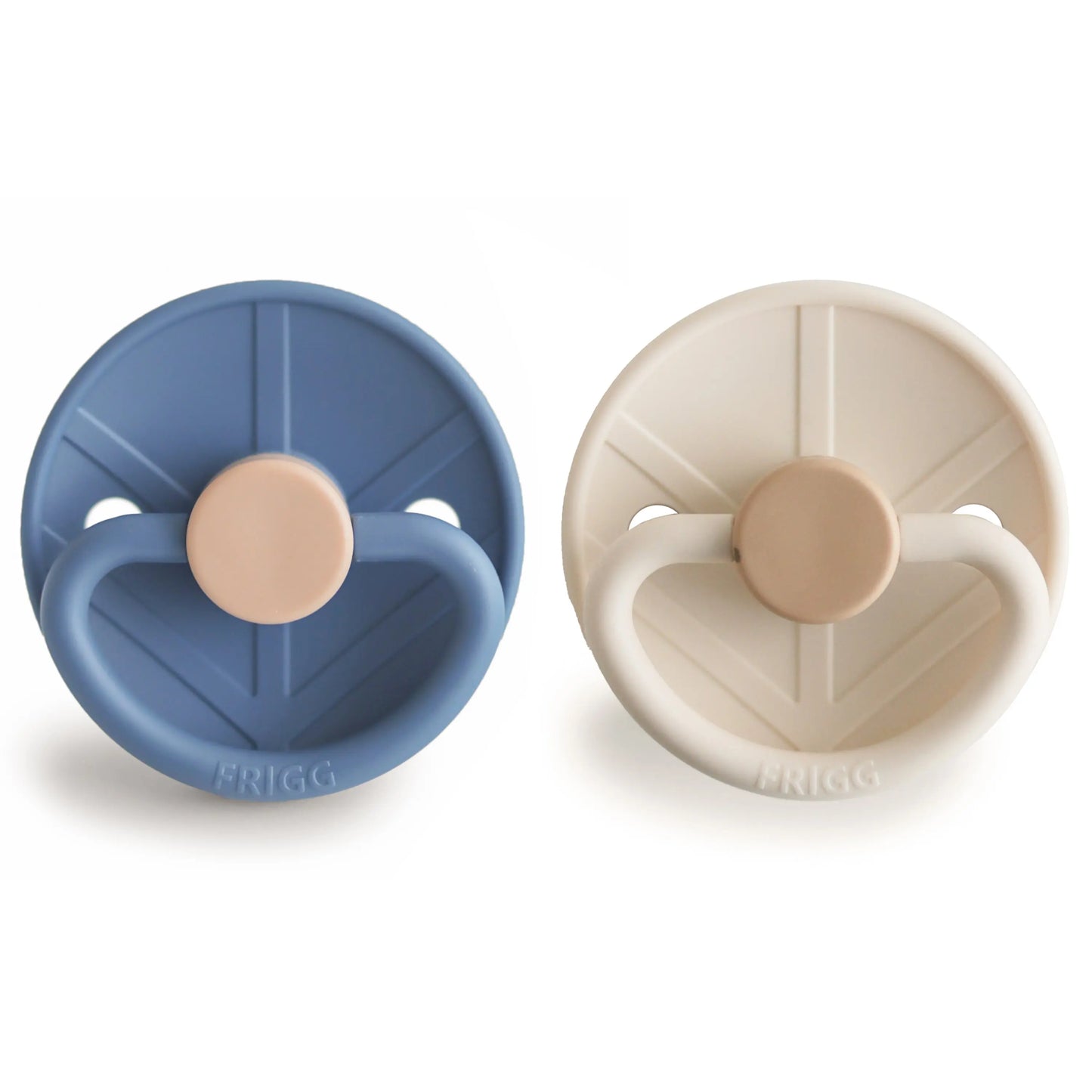 Frigg Little Viking Silicone Pacifiers 2-Pack with SilkySoft Nipple Mushie Everetts Place: Online Boutique
