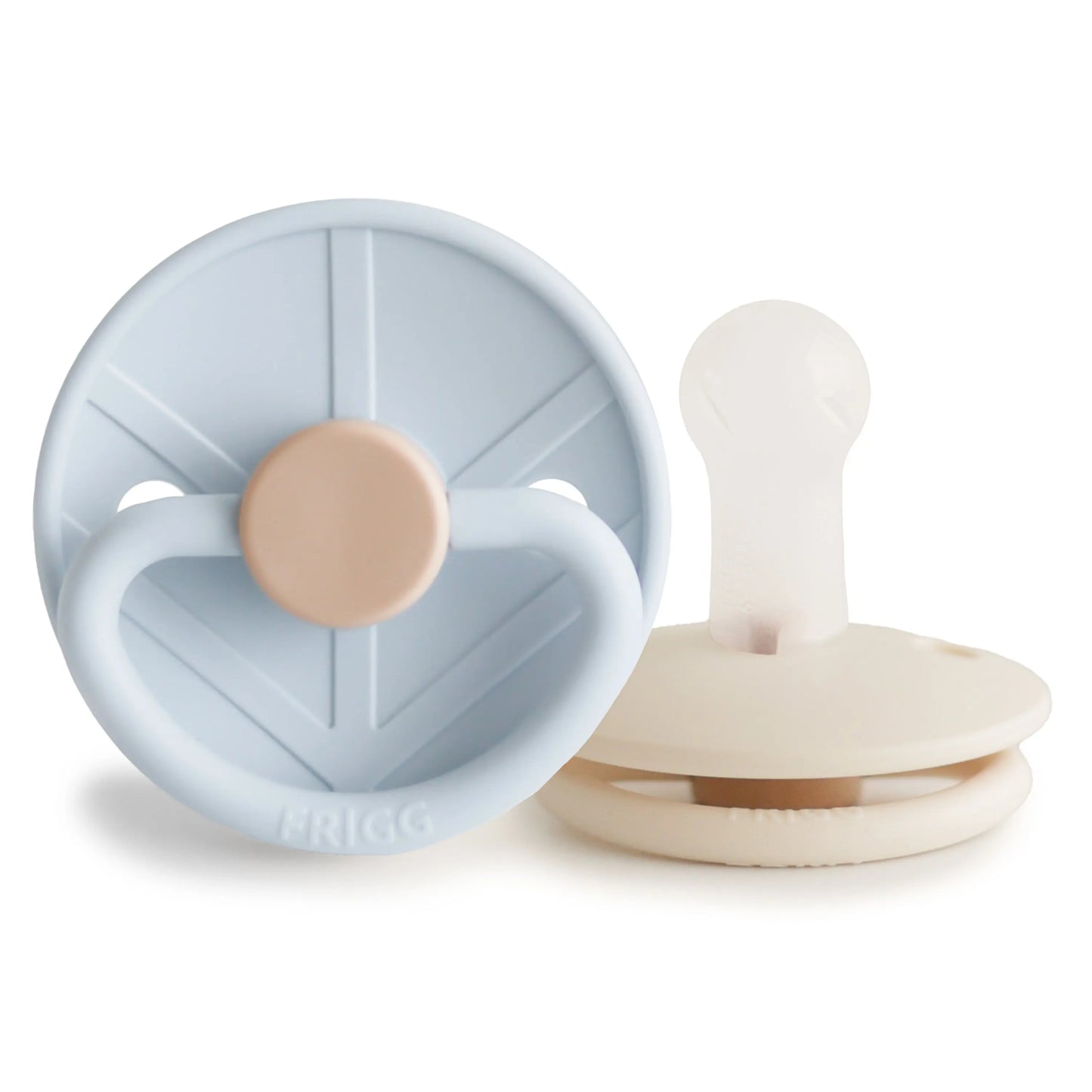 Frigg Little Viking Silicone Pacifiers 2-Pack with SilkySoft Nipple Mushie Everetts Place: Online Boutique 14.99
