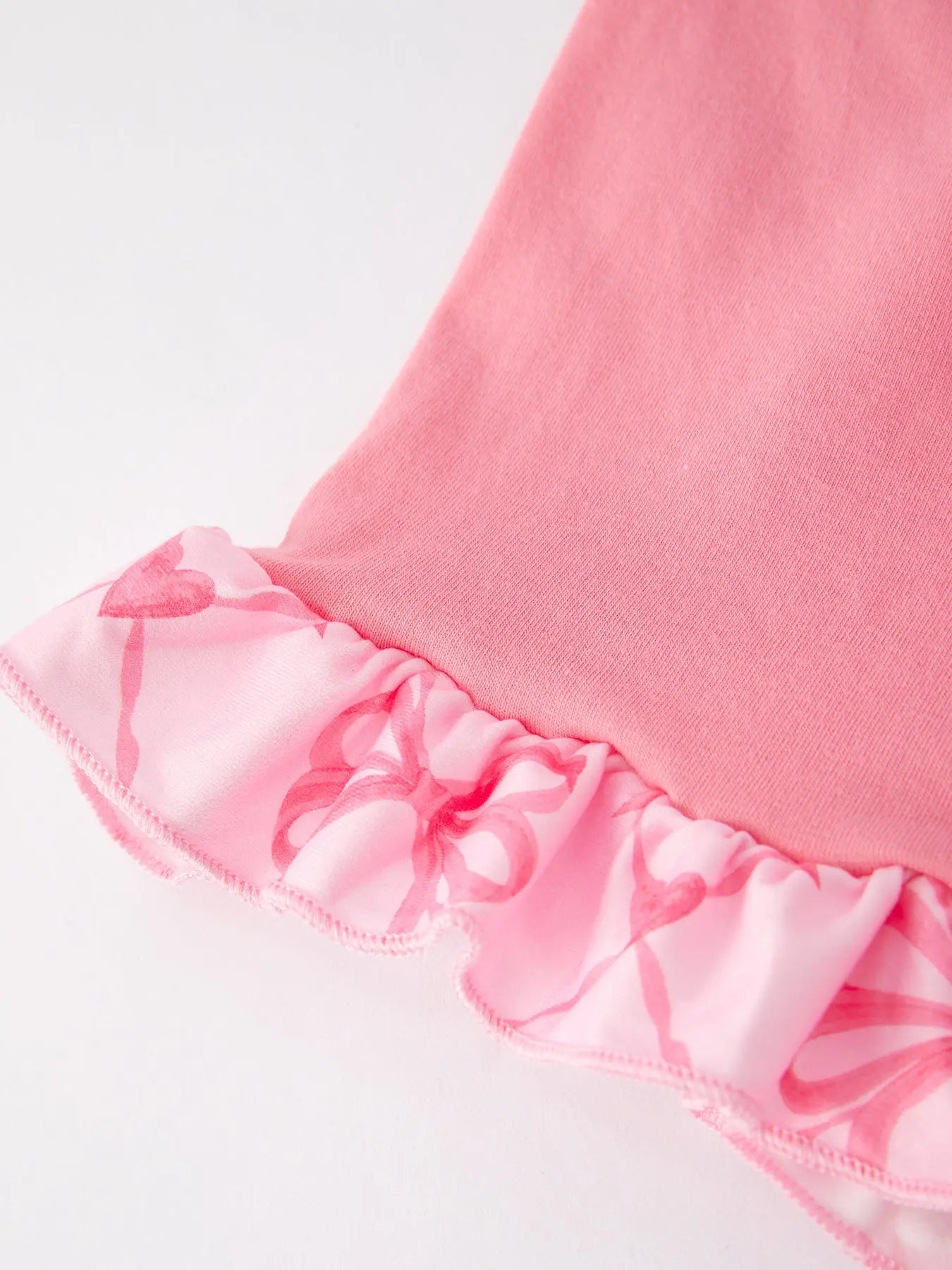 Girls Bow Ruffle Shorts Set for Kids Stylish Comfortable Fashion Outfit Rylee Faith Designs Everetts Place: Online Boutique