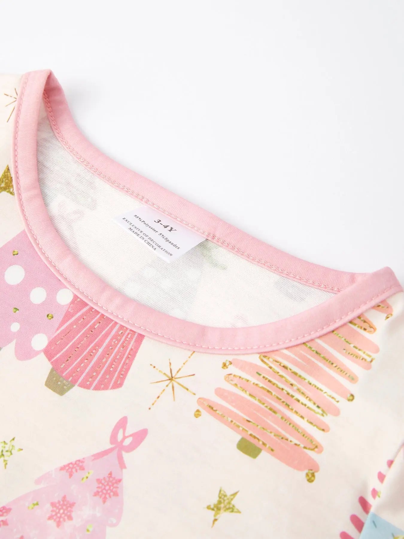 Girls Christmas Letter Print Pajamas Set Rylee Faith Designs Everetts Place: Online Boutique