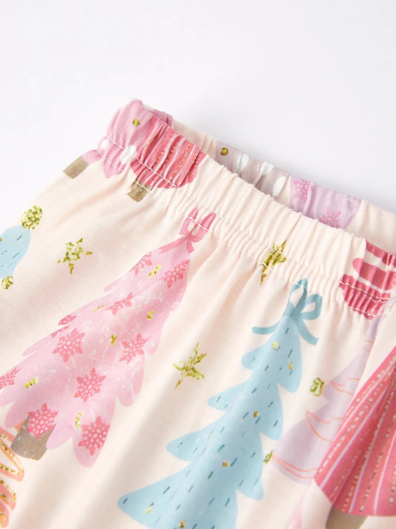 Girls Christmas Letter Print Pajamas Set Rylee Faith Designs Everetts Place: Online Boutique