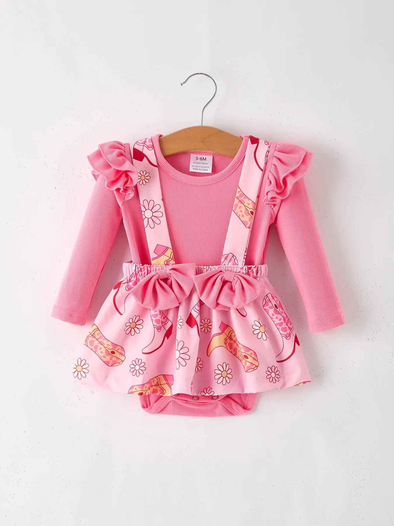 Girls Leopard Romper Set of 6 Stylish Pieces in One Package Rylee Faith Designs Everetts Place: Online Boutique