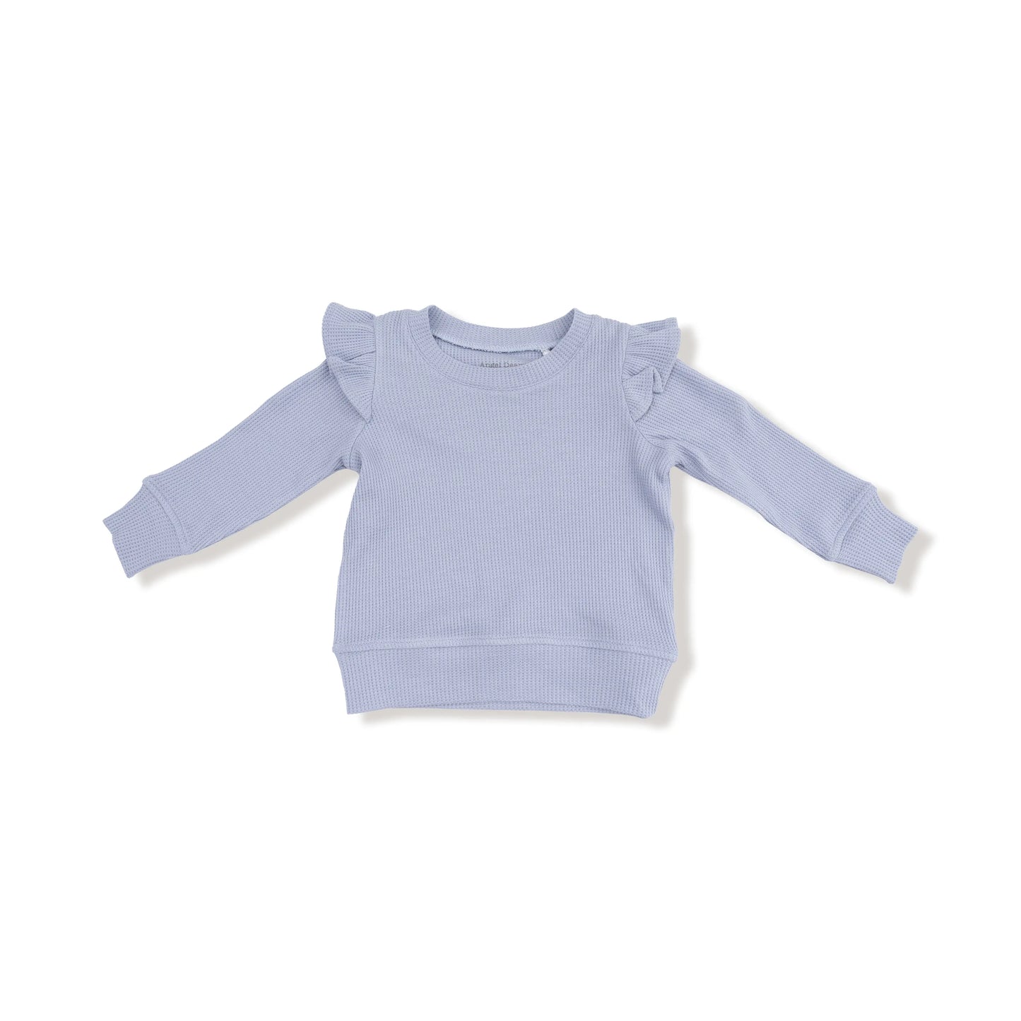 Girls Ruffle Shoulder Shirt And Flare Pant Set Outfit Angel Dear Everetts Place: Online Boutique