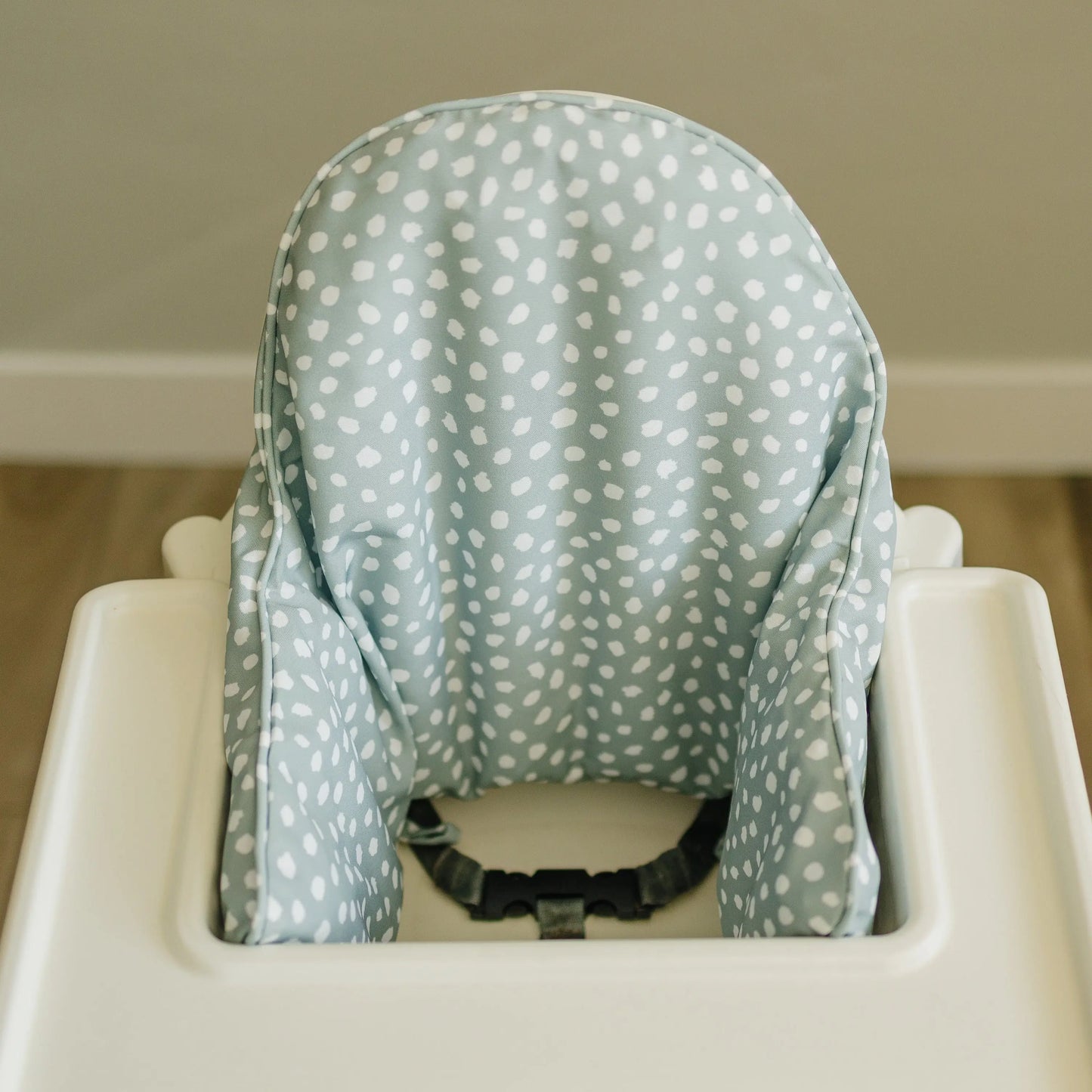 Little Joy Co. Green Dots Cushion Cover for IKEA Antilop Highchair - Furniture > Baby & Toddler Furniture > High Chair & Booster Seat Accessories