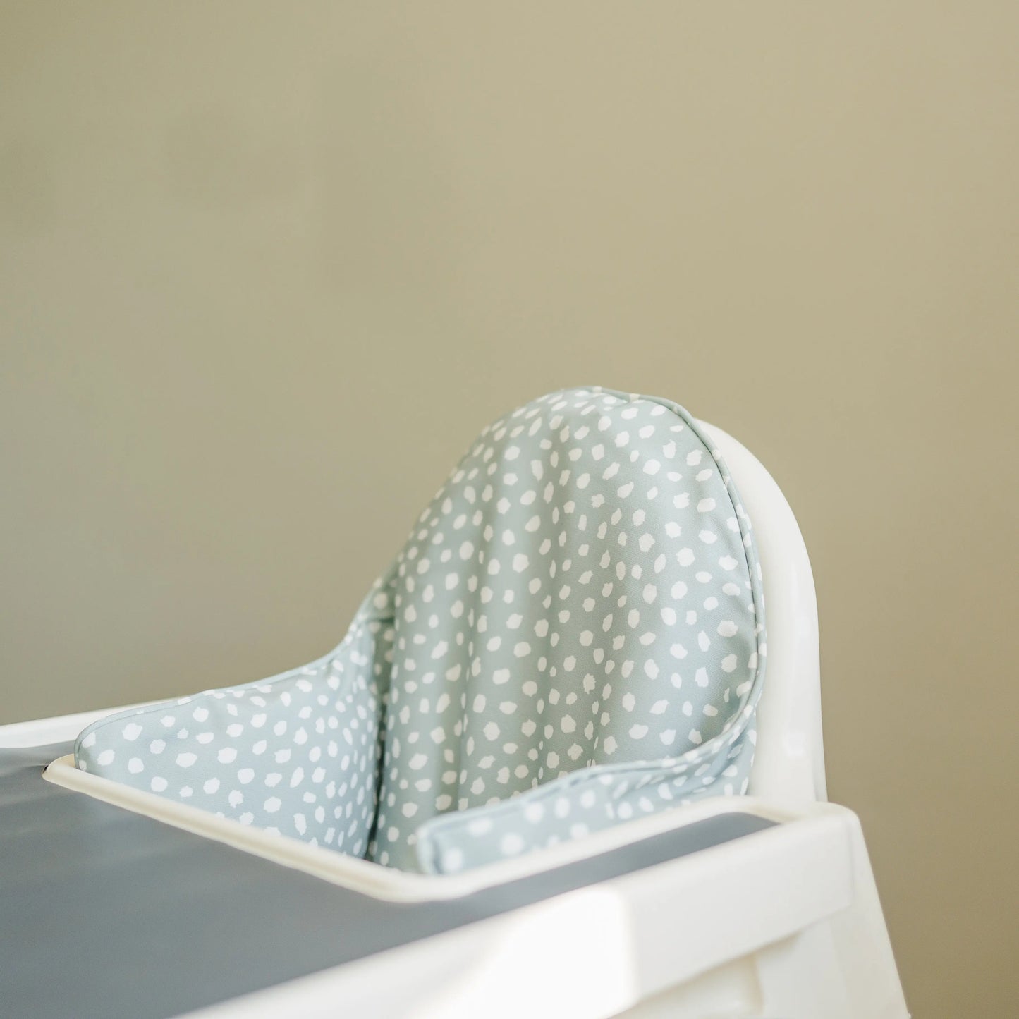 Little Joy Co. Green Dots Cushion Cover for IKEA Antilop Highchair - Furniture > Baby & Toddler Furniture > High Chair & Booster Seat Accessories