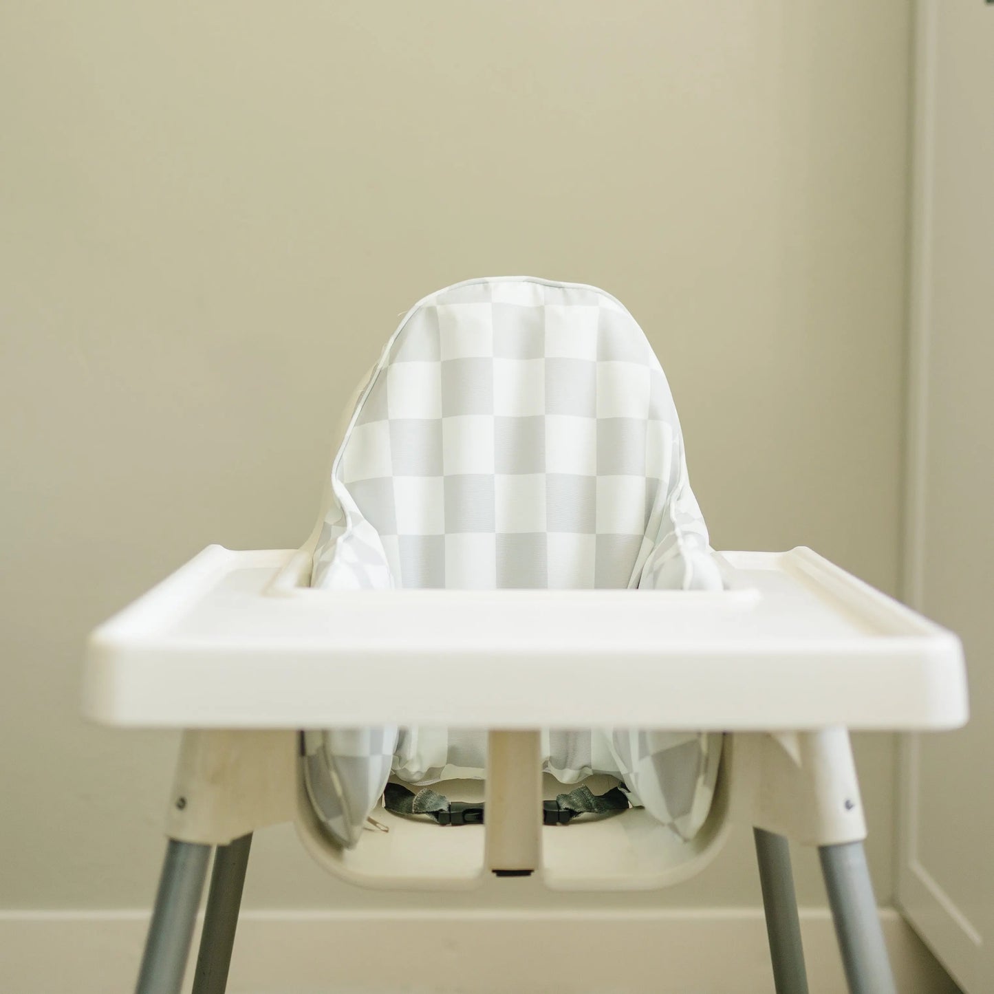 Little Joy Co. Greige Cushion Cover For IKEA Antilop High Chair - Furniture > Baby & Toddler Furniture > High Chair & Booster Seat Accessories
