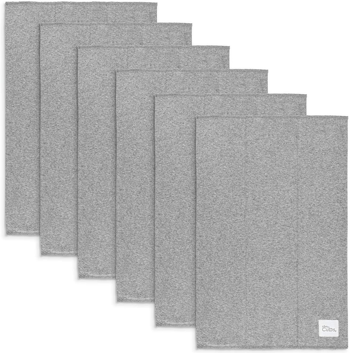 Grey Cotton Burp Cloths for Babies Multitask Essentials Comfy Cubs Everetts Place: Online Boutique 21.99