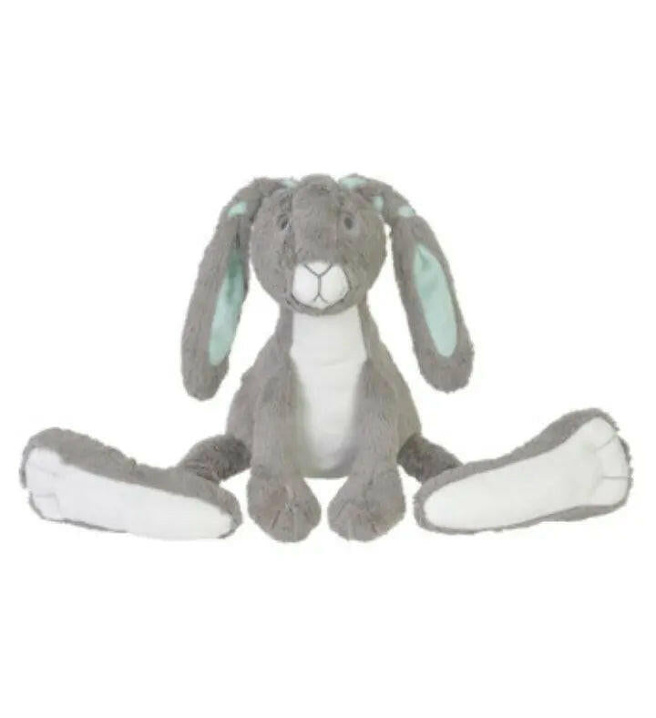 Grey Rabbit Twine No 3 Plush Animal by Happy Horse.