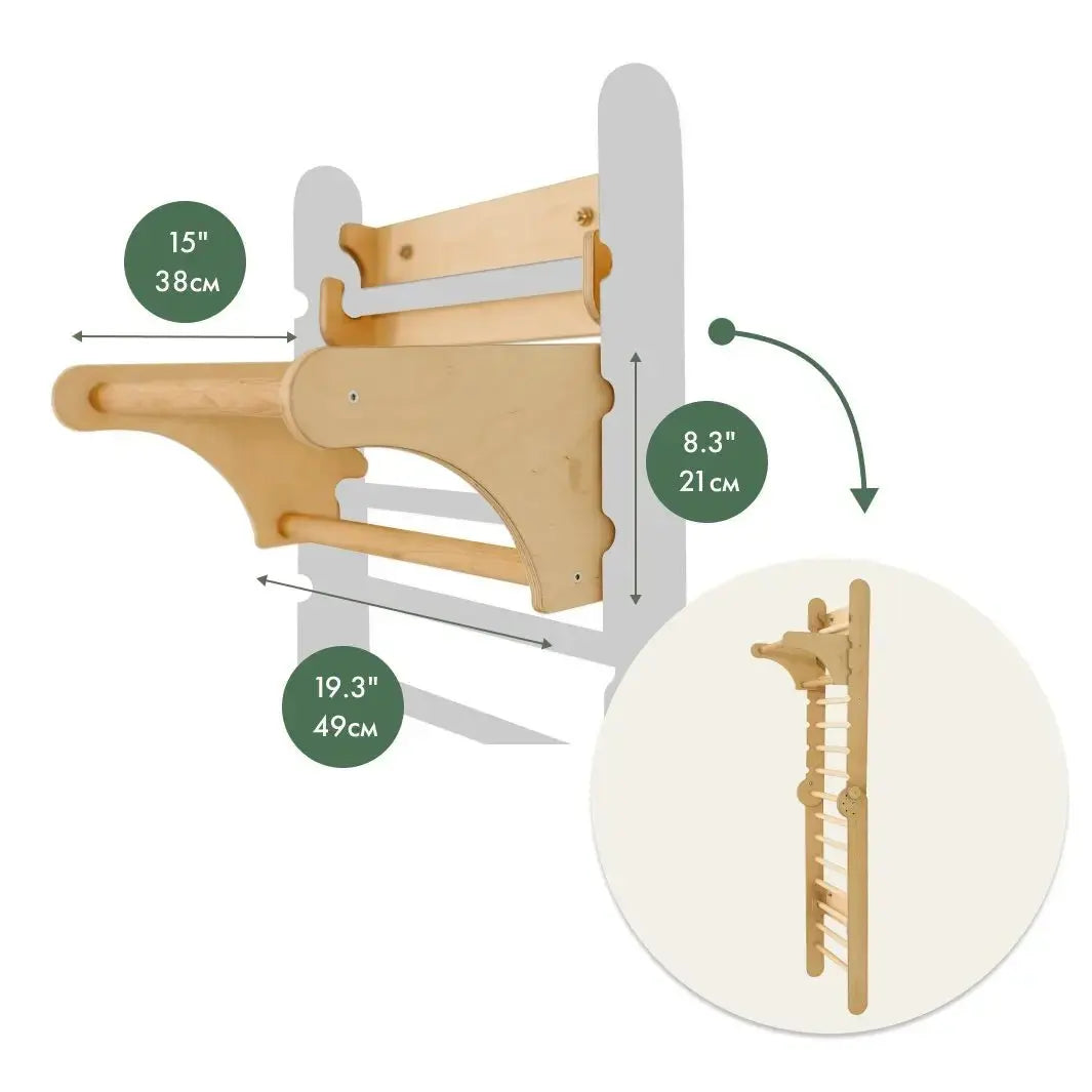 Gym Addition For Climbing Ladders Swedish Ladder Accessory Goodevas Everetts Place: Online Boutique