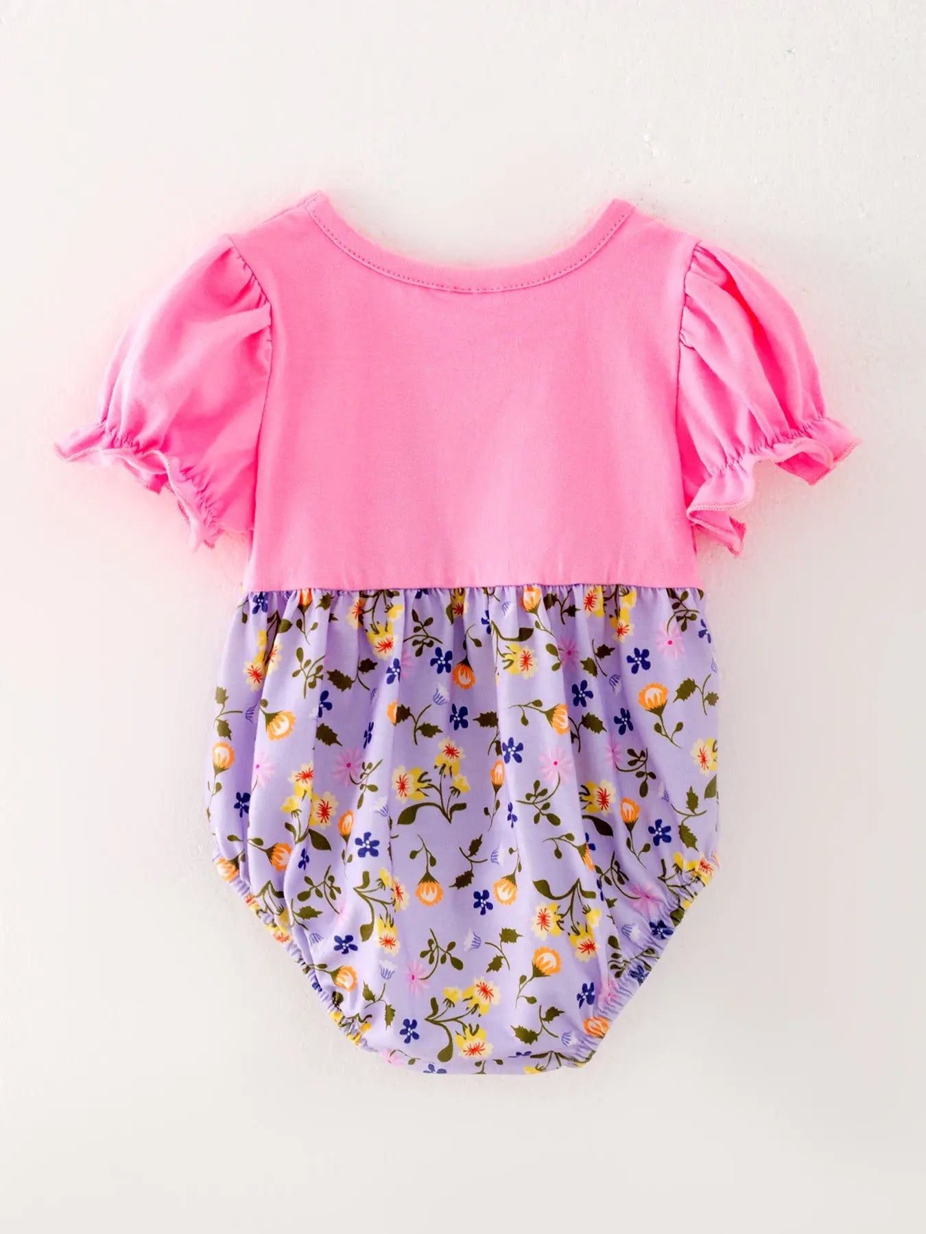 Halloween Baby Girls Pumpkin Applique Pocket Romper Rylee Faith Designs Everetts Place: Online Boutique