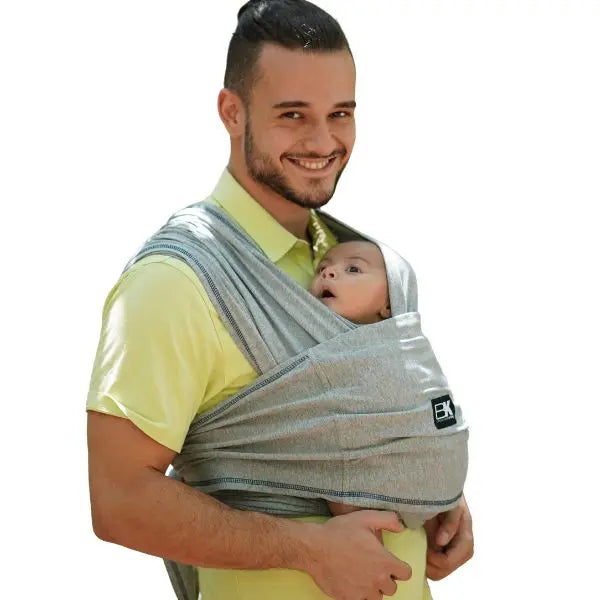 Baby K'tan Original Baby Carrier Heather Grey Baby K'tan