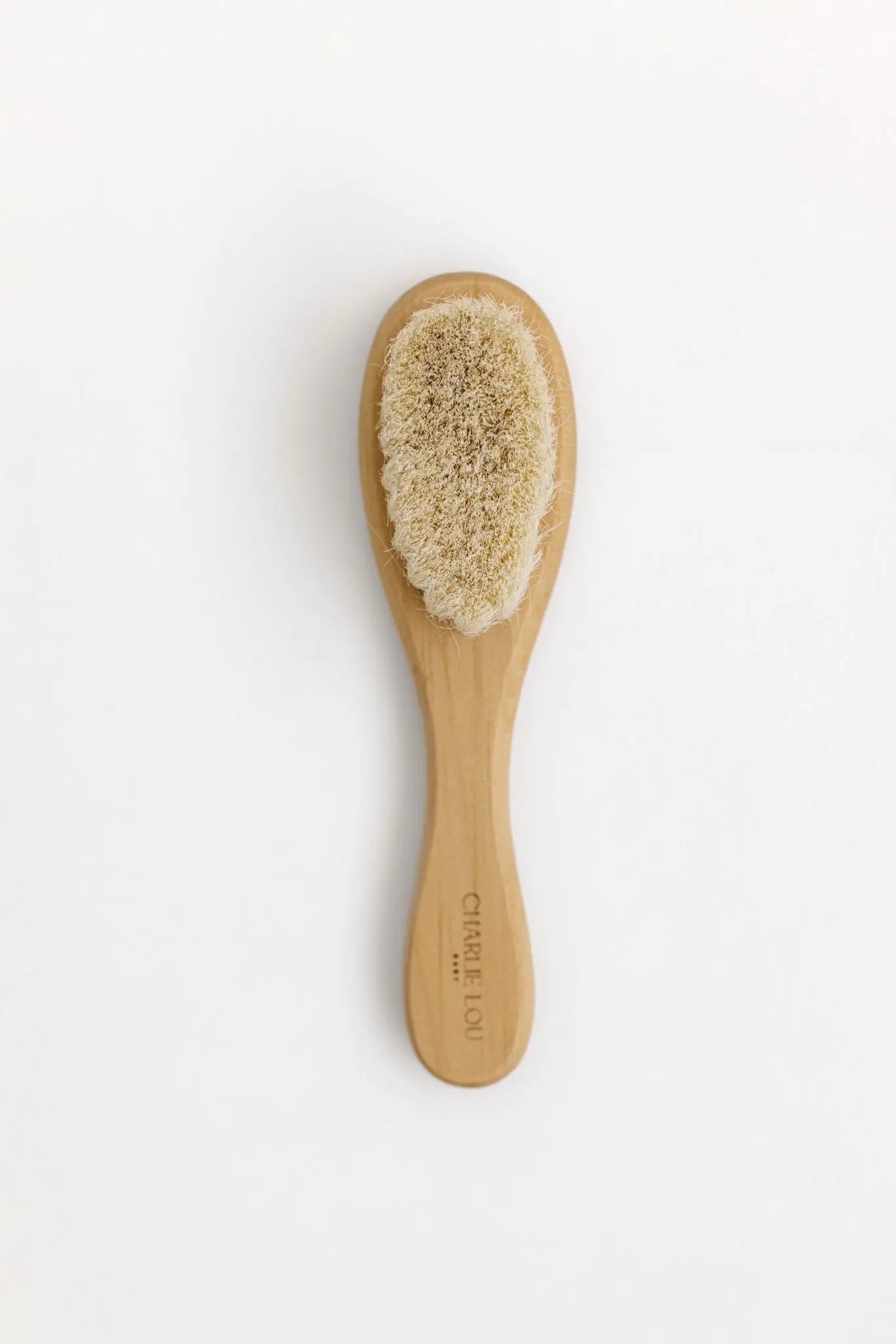 Heirloom Baby Brush Wood Handle Soft Bristles Newborn Charlie Lou Baby Everetts Place: Online Boutique
