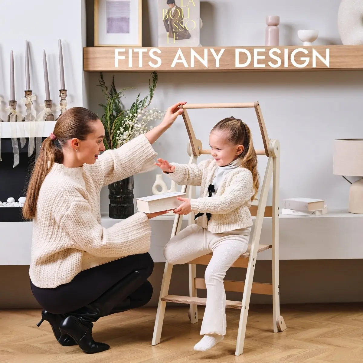 Helper Tower Multi Functional Foldable Step Stool for Kids Goodevas Everetts Place: Online Boutique
