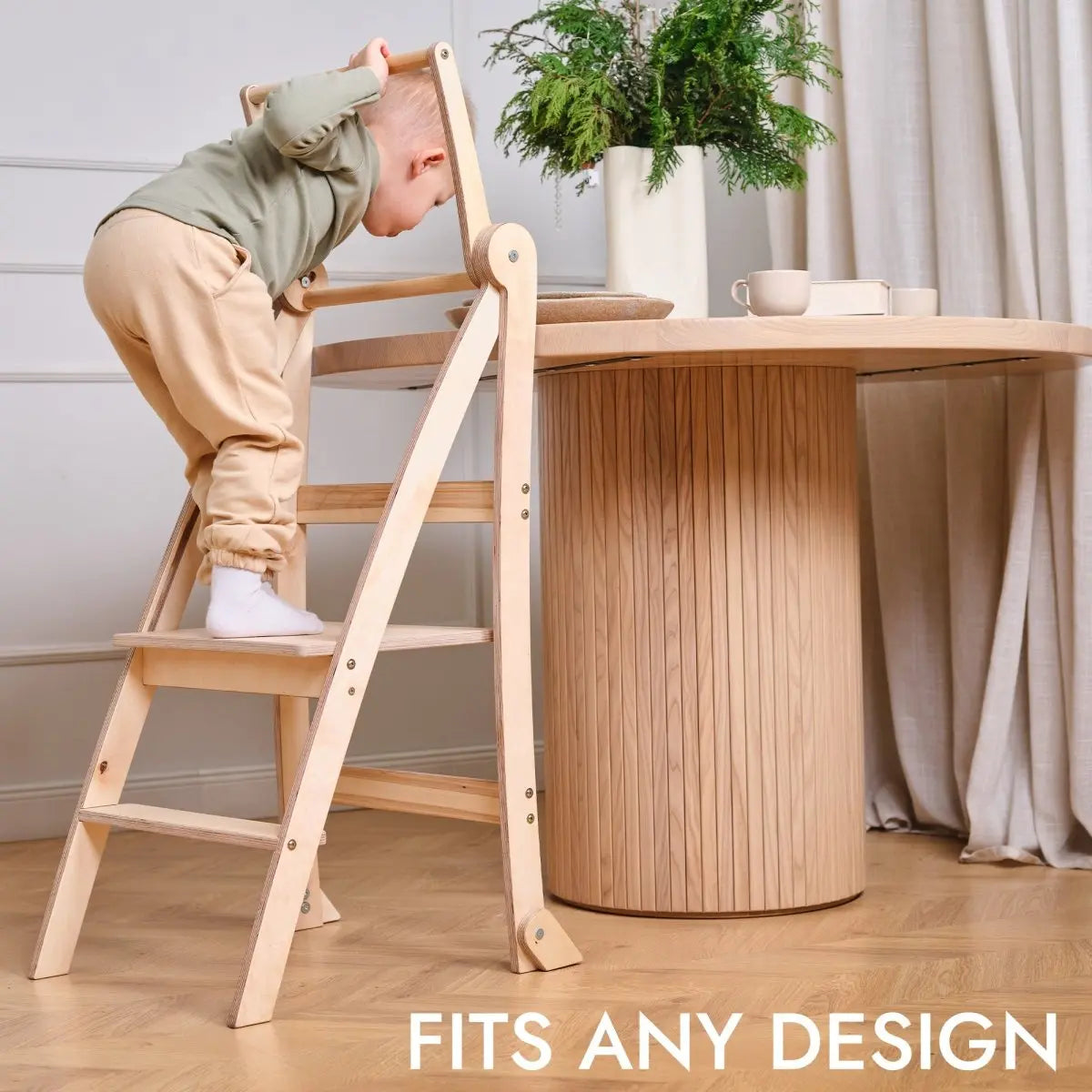Helper Tower Multi Functional Foldable Step Stool for Kids Goodevas Everetts Place: Online Boutique