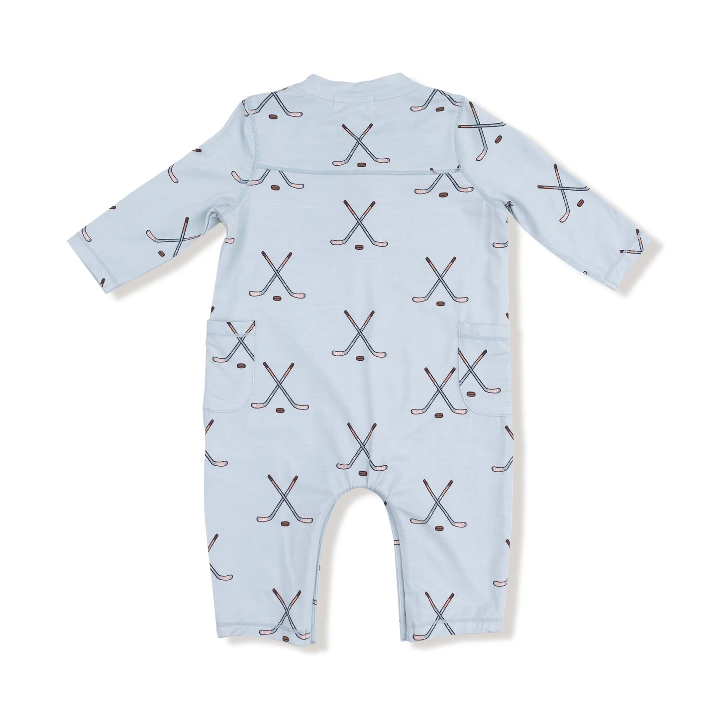 Angel Dear Henley Neck Romper In Viscose From Bamboo For Baby Soft - Apparel & Accessories > Clothing > Baby & Toddler Clothing > Baby One-Pieces 969