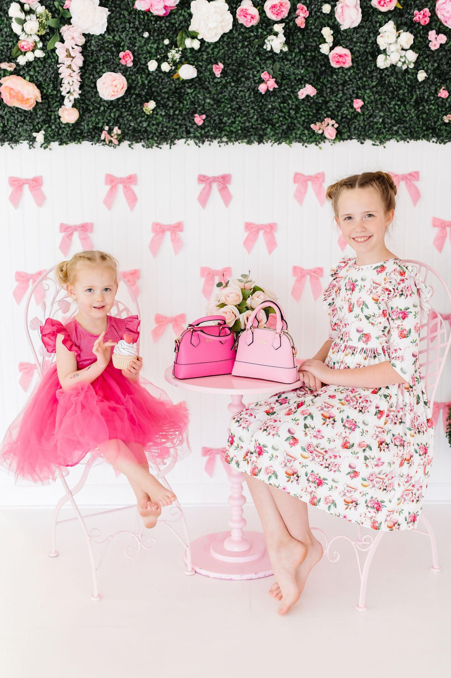 Mila & Rose ® Mila Rose Macarons Tea Ruffle Twirl Dress For Girls - Apparel & Accessories > Clothing > Dresses Twirl Ruffle Dress 3/4