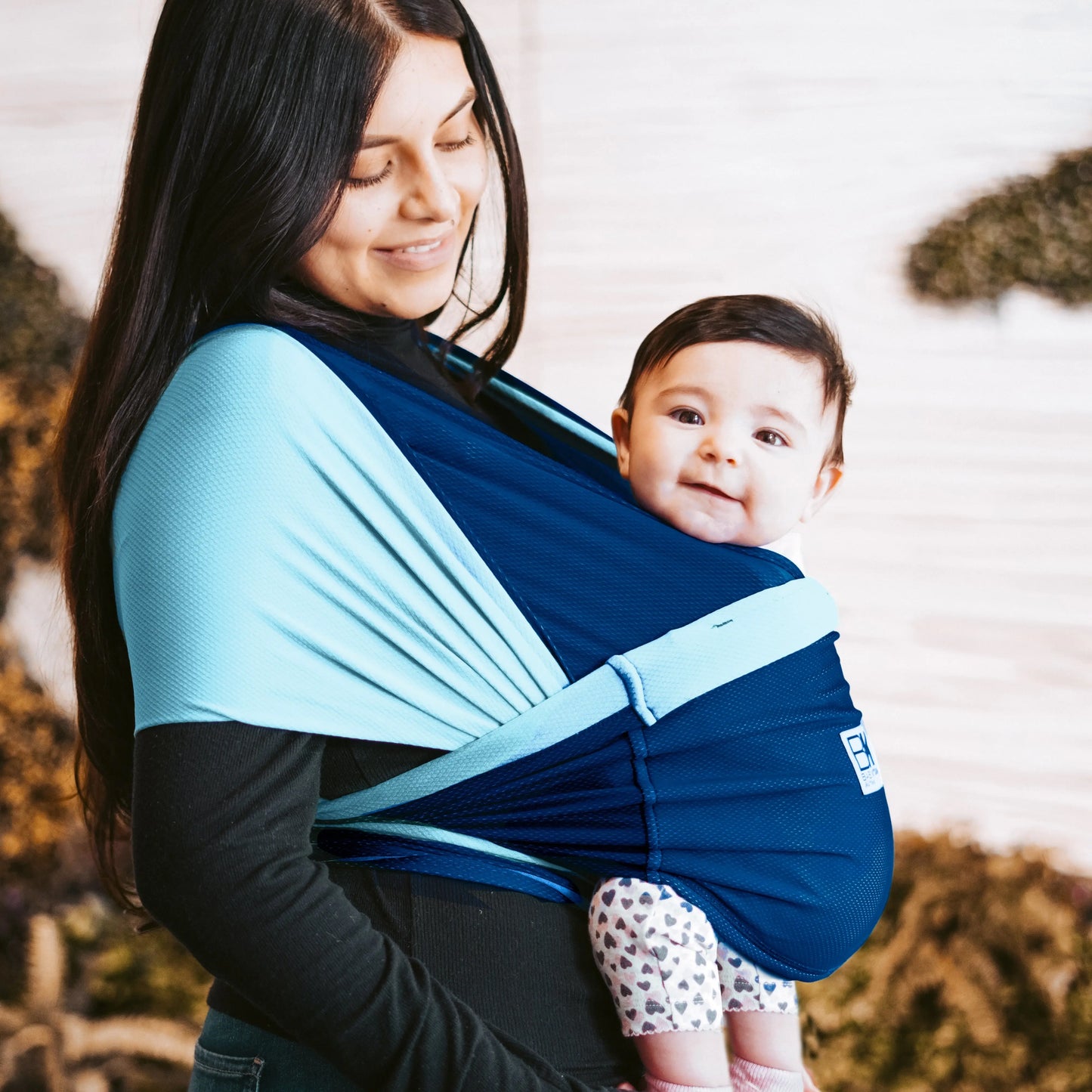 Baby K'tan Active Oasis Baby Carrier Blue Turquoise Baby K'tan