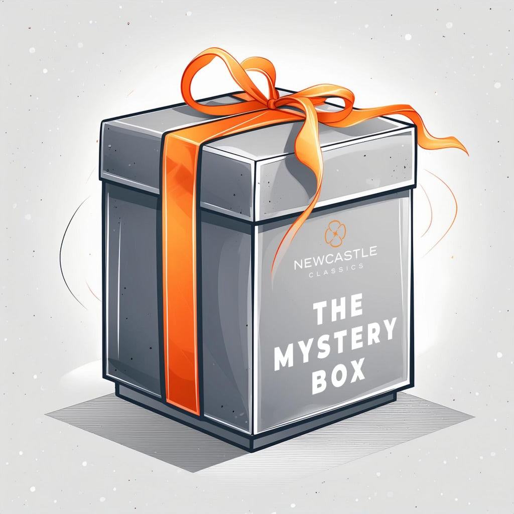 Mystery Box Newcastle Classics Surprise Bundle with Blanket Swaddle Teether and Bib Set Newcastle Classics