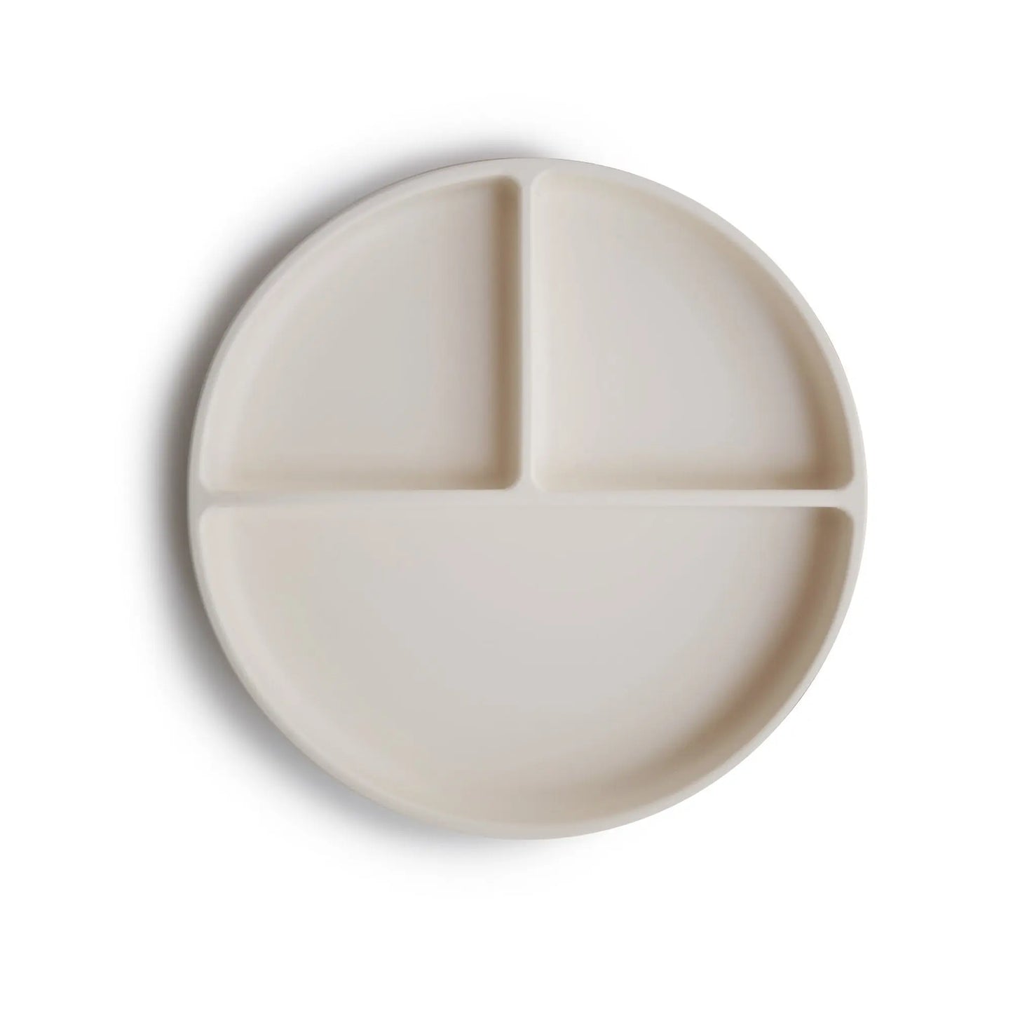 Silicone Suction Plate for Babies Food Grade Safe Design Minimizes Spills Mushie