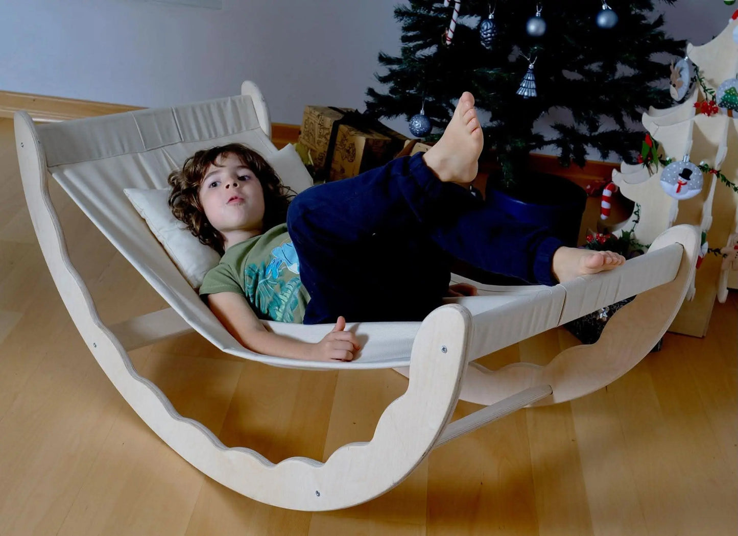 Kidodido Handwoven Mayan Style Wooden Toddler Hammock Kidodido Everetts Place: Online Boutique