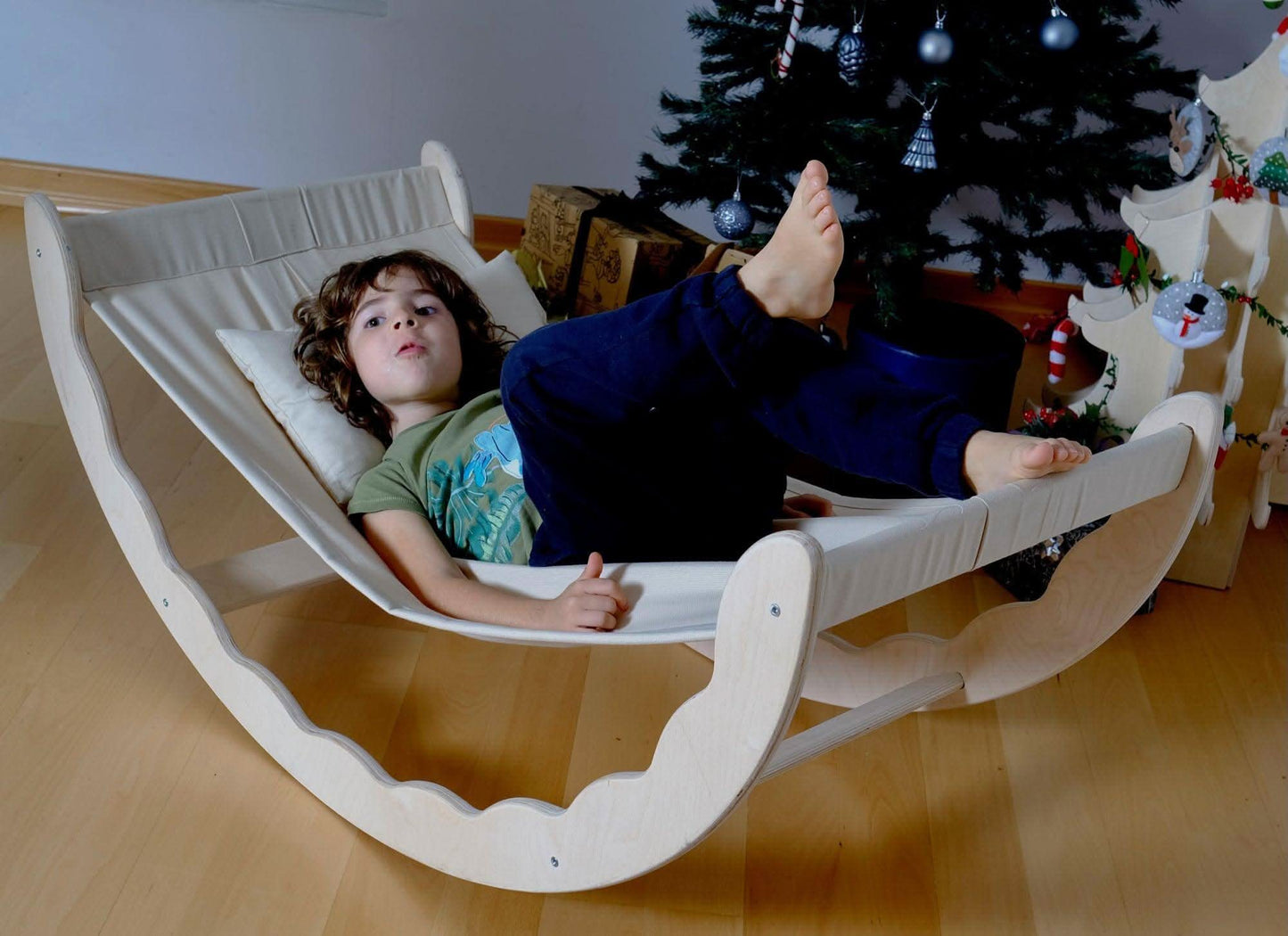 Kidodido Handwoven Mayan Style Wooden Toddler Hammock Kidodido Everetts Place: Online Boutique