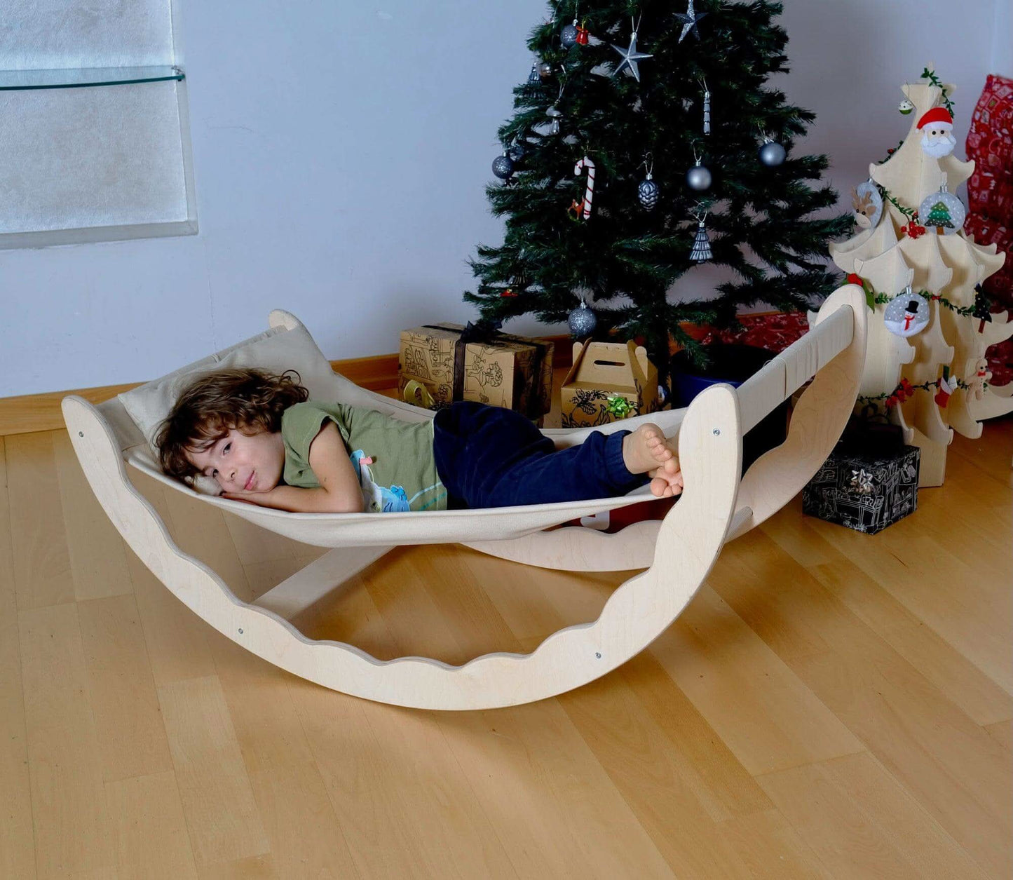 Kidodido Handwoven Mayan Style Wooden Toddler Hammock Kidodido Everetts Place: Online Boutique