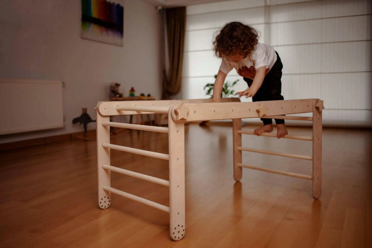 Kidodido Kidodido Montessori Climbing Triangle Cube With Ramp - Toys & Games > Toys > Activity Toys Climbing Triangles